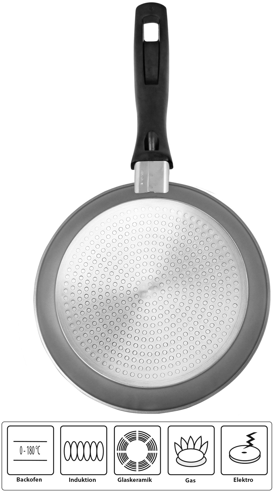 Thumbnail - STONELINE Pfannen-Set Aluminiumguss Set, 1x Bratpfanne Ø 24 cm, 1x Bratpfanne Ø 28 cm, 2 Stk. tlg. Induktion