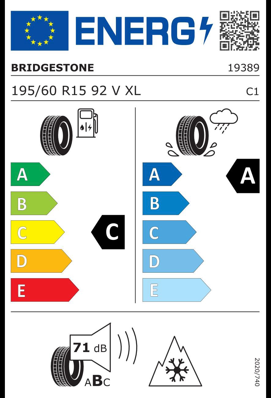 Bridgestone Ganzjahresreifen »A-005 auf EVO«, (1 St.), 195/60R 92V | Raten BAUR 15
