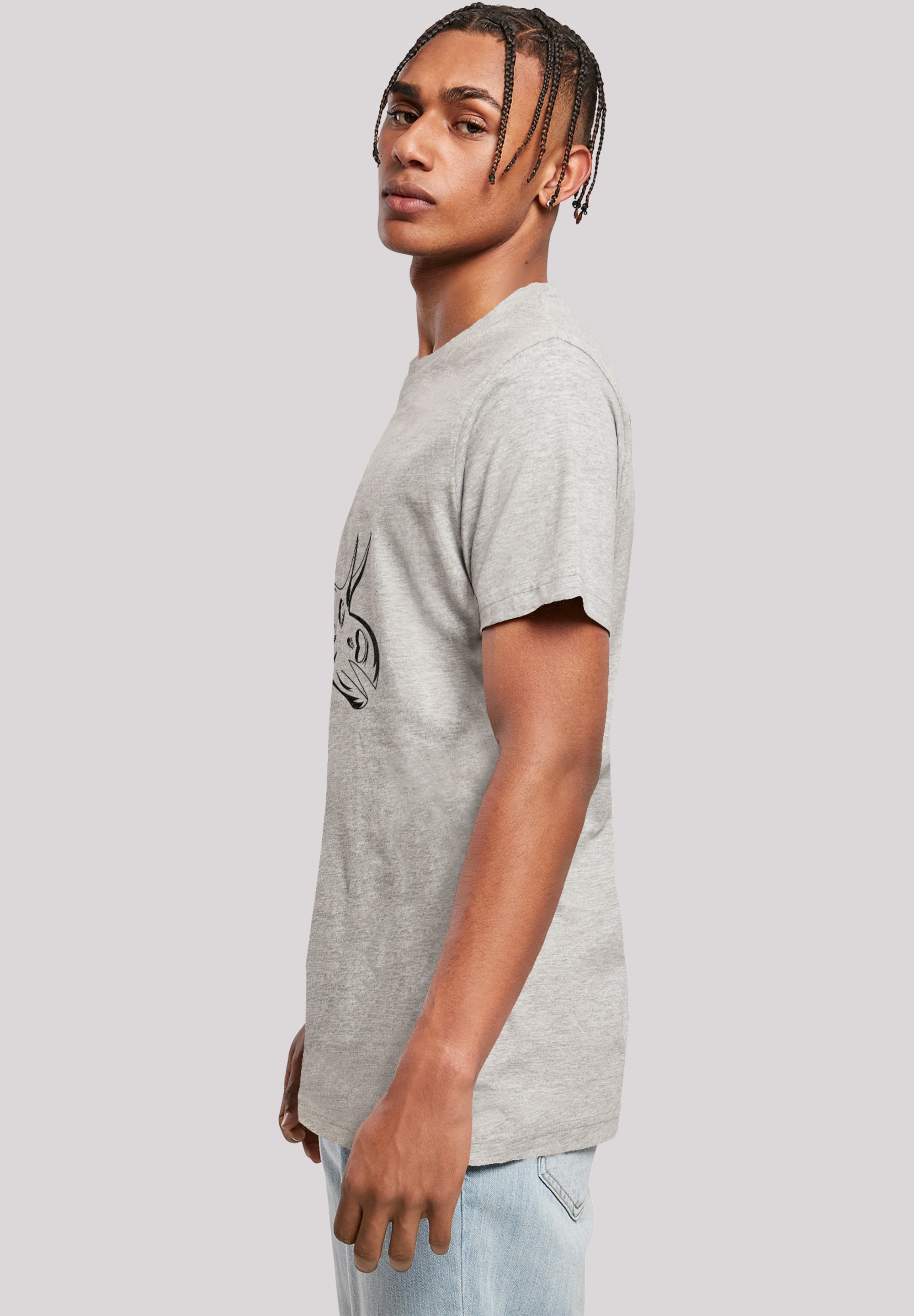 F4NT4STIC T-Shirt »Dinosaurier Sinoceratops Skull«, Premium Qualität