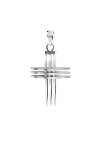 Kettenanhänger »Edelstahl Motiv Kreuz«