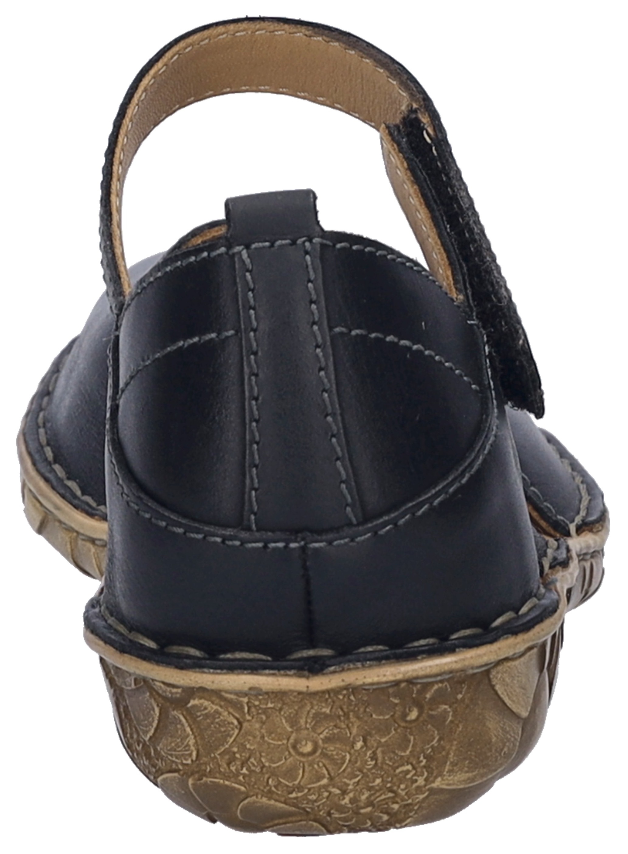 grey melange Riemchenballerina "ROSALIE 42", Sandale, Spangenschuh, Komfort günstig online kaufen