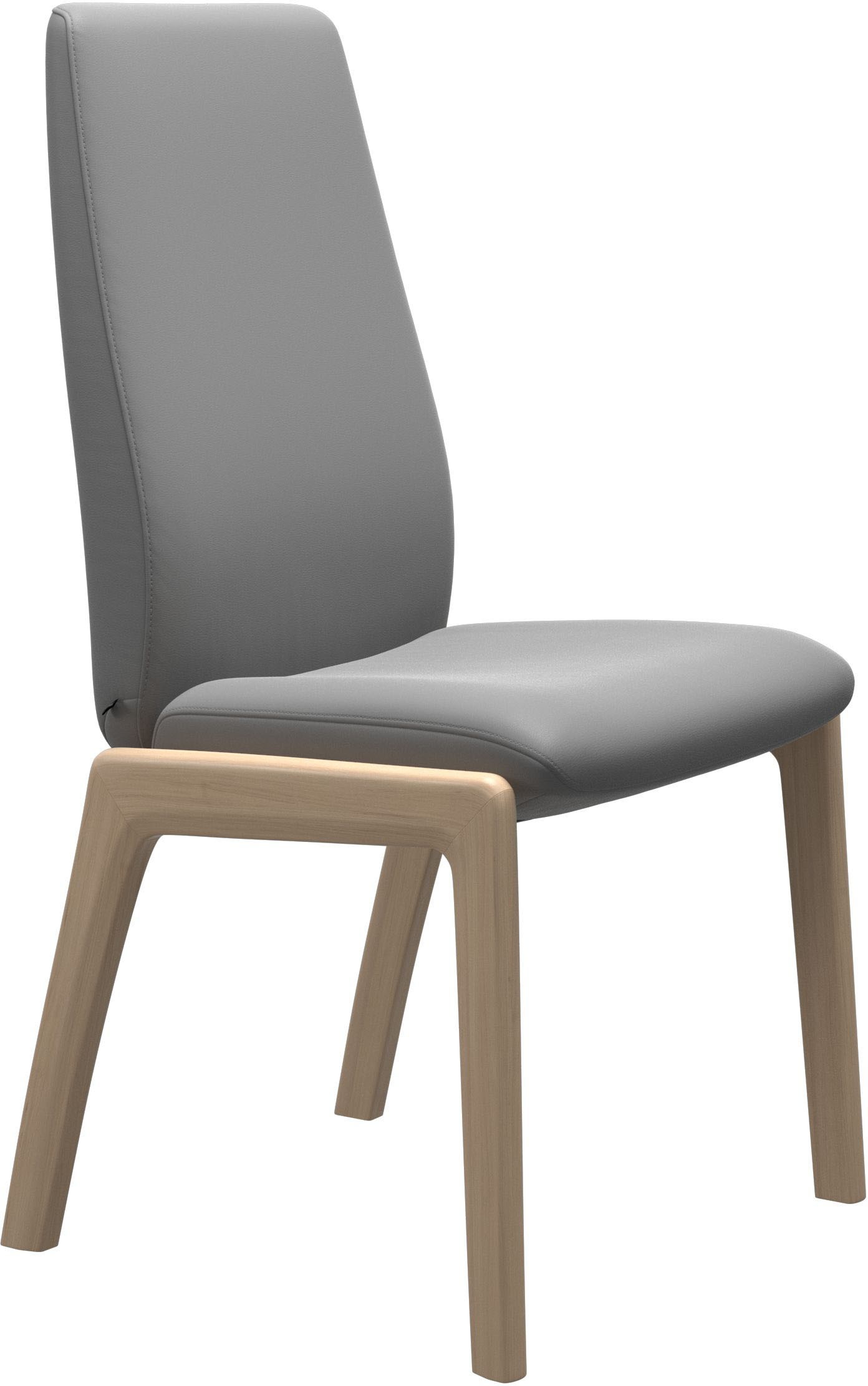 Stressless® Polsterstuhl »Laurel«, Leder BATICK, High Back, Größe L, mit abgerundeten Beinen in Schwarz