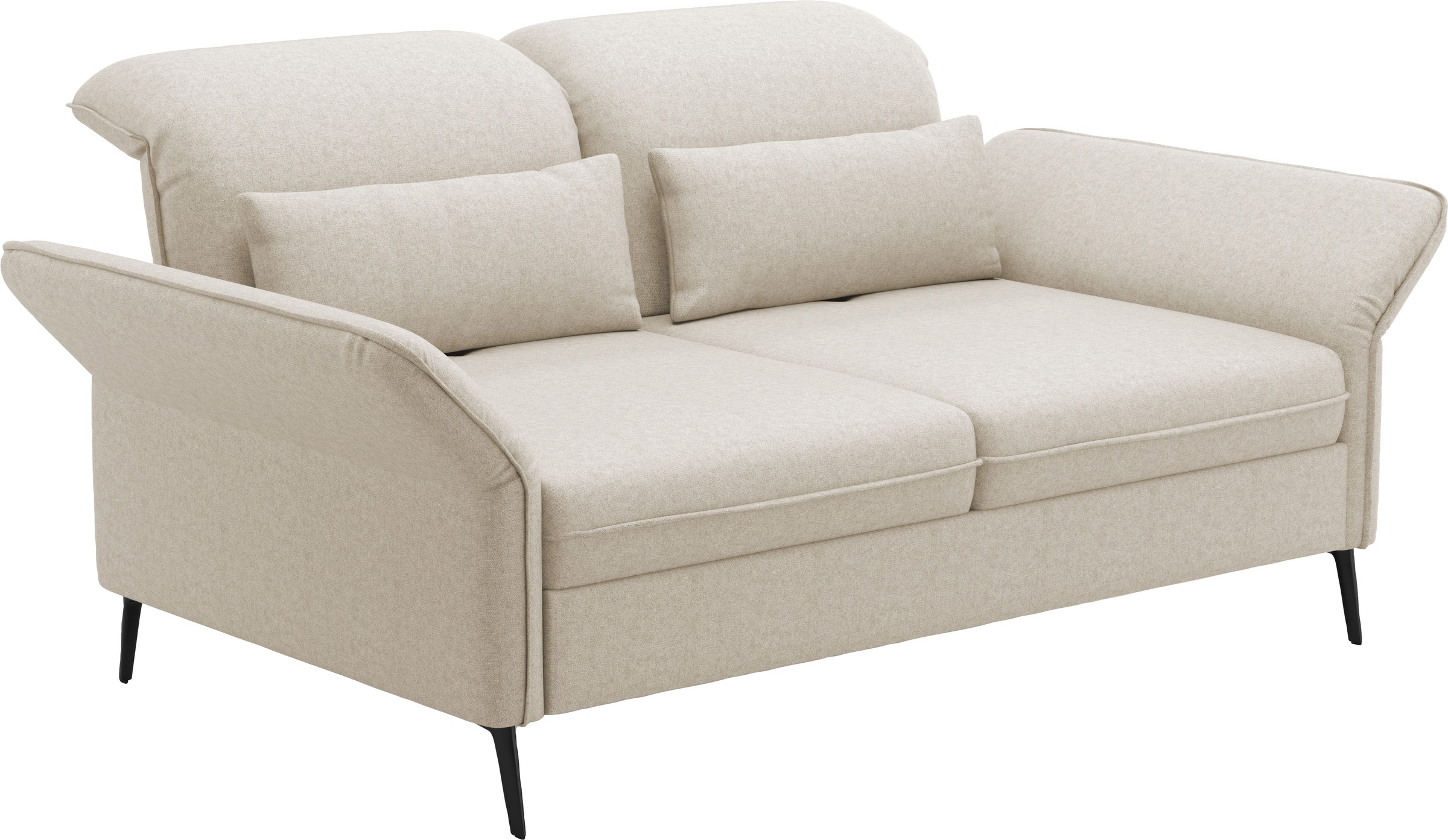 Thumbnail - sit&more 3-Sitzer "Emely, inkl. Sitztiefenverstellung" wahlweise mit Bettfunktion, Kopf- & Armteilverstellung