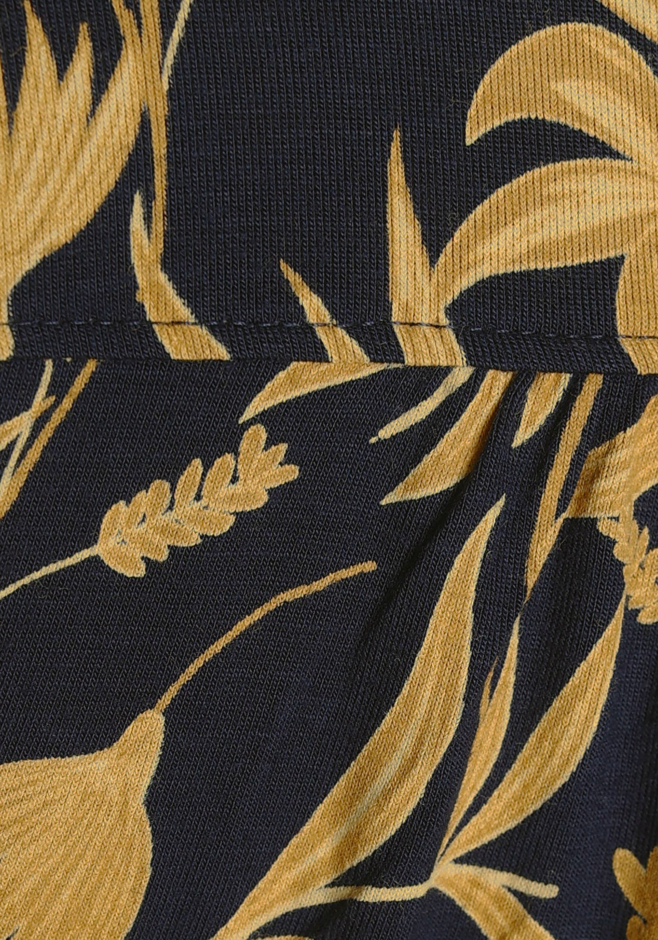 Boysen's Blusenshirt, mit V-Ausschnitt im trendigen Herbst-Design - NEUE KOLLEKTION