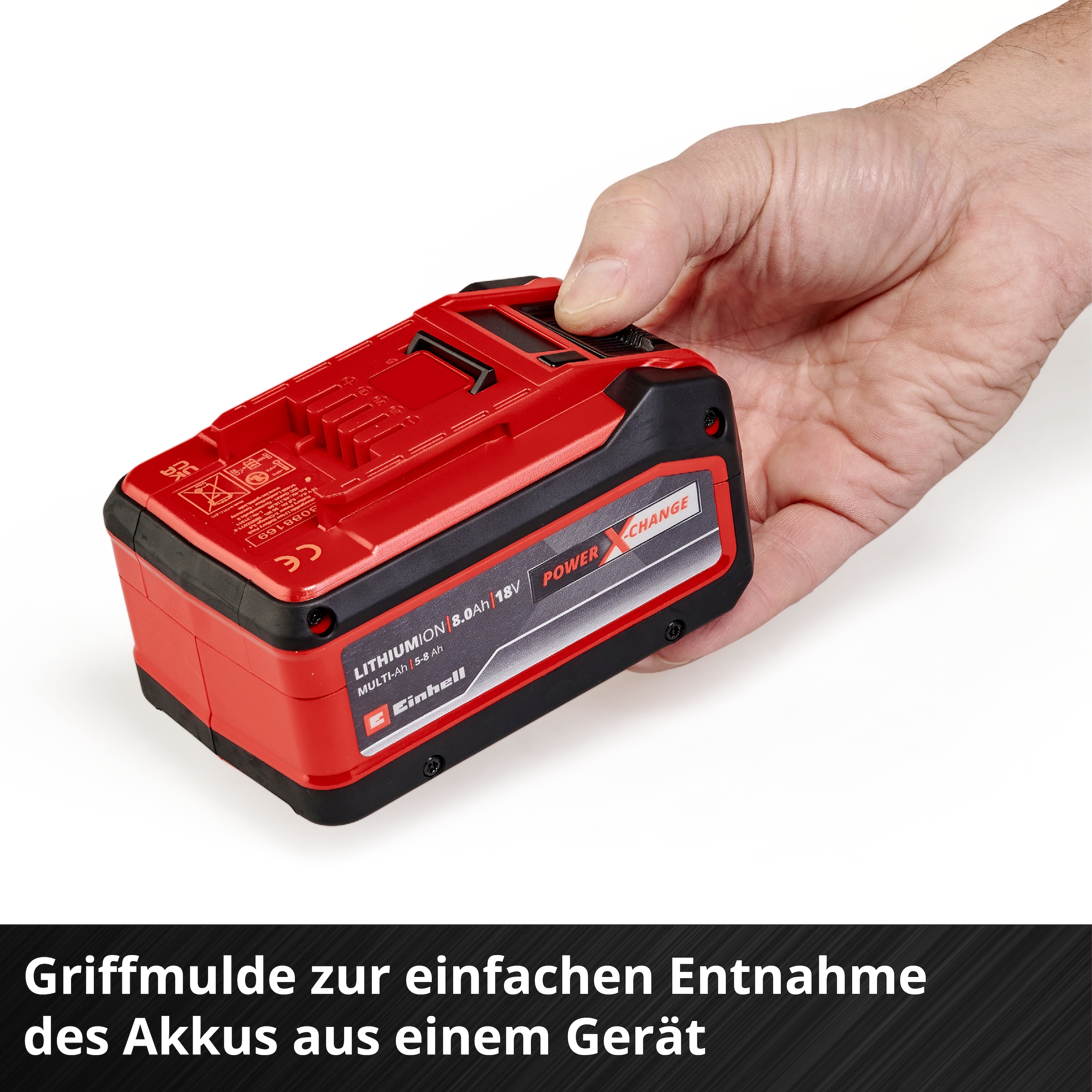 Einhell Akku »»Power X-Change Multi-Ah PXC Plus««, 18 V, umschaltbar: 5 und 8 Ah