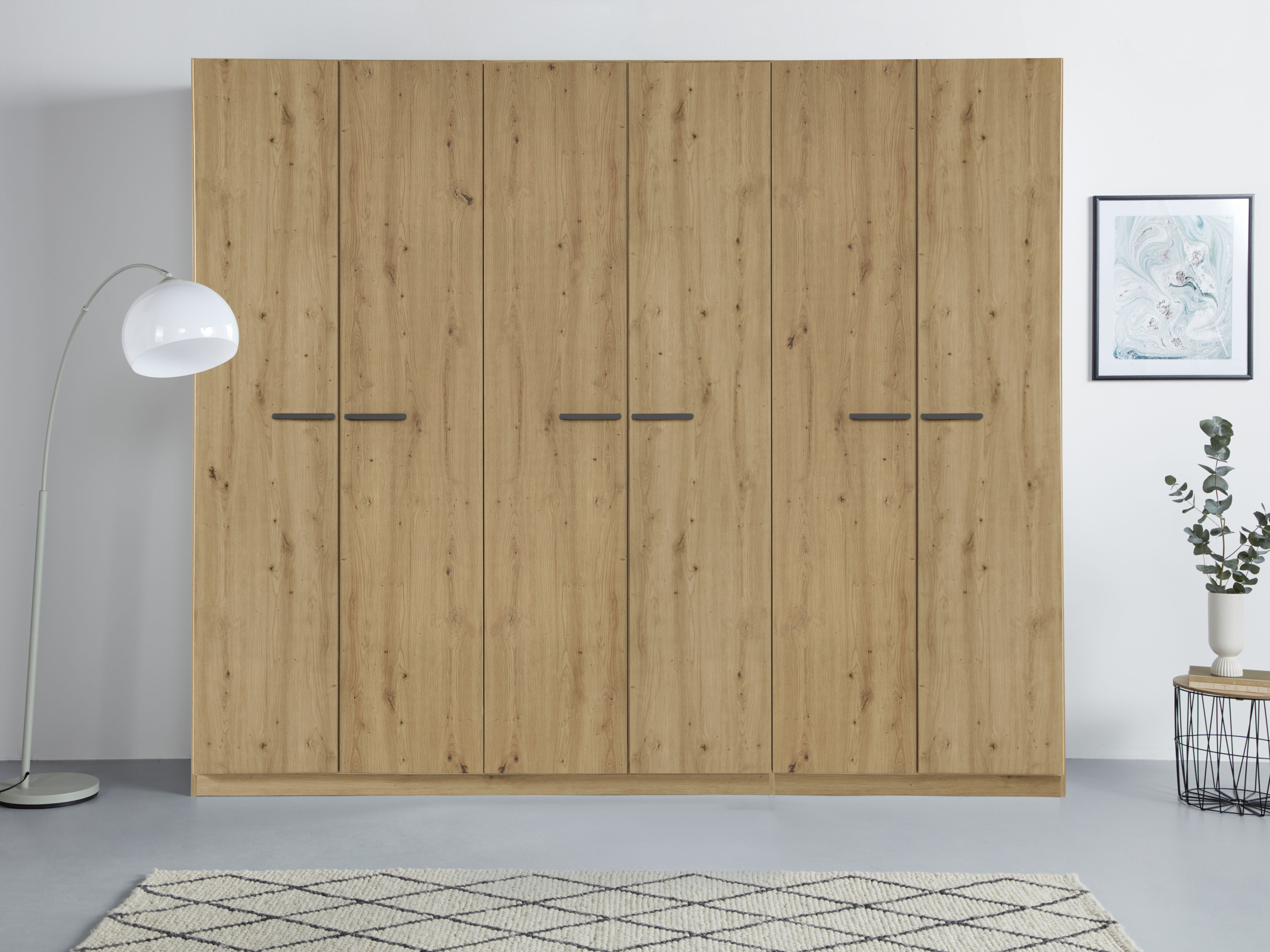 OTTO home Kleiderschrank "Mehrzweckschrank Aktenschrank Möbel Mietswohnung Schlafzimmer OTELI" erhältlich in Breiten 91-360 cm, ab Breite 136cm inkl. Innenschubladen, mit zusätzlichen Einlegeböden, optional mit Spiegel MADE IN GERMANY
