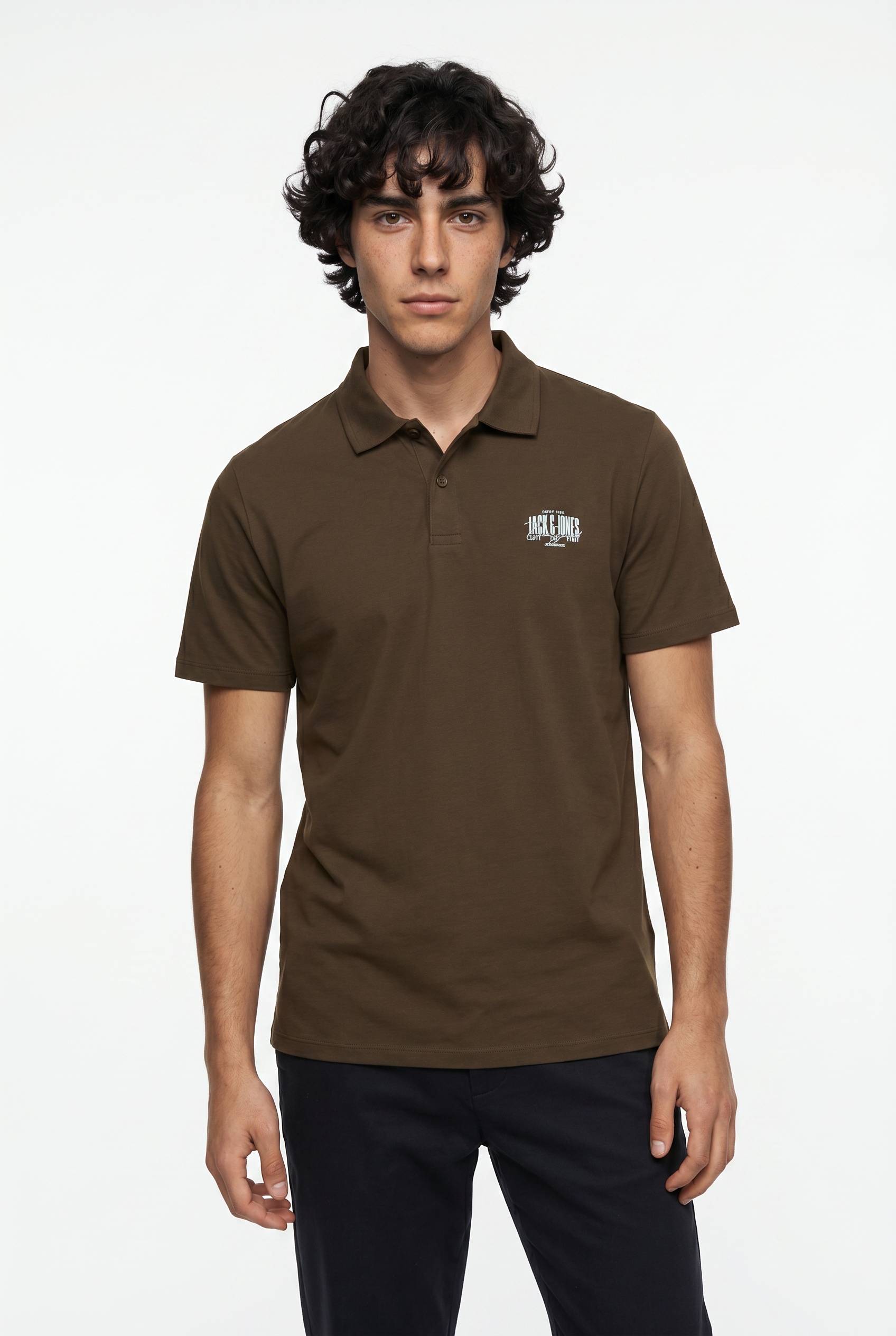Jack & Jones Poloshirt "JJAERO POLO SS" Baumwolle, regular fit