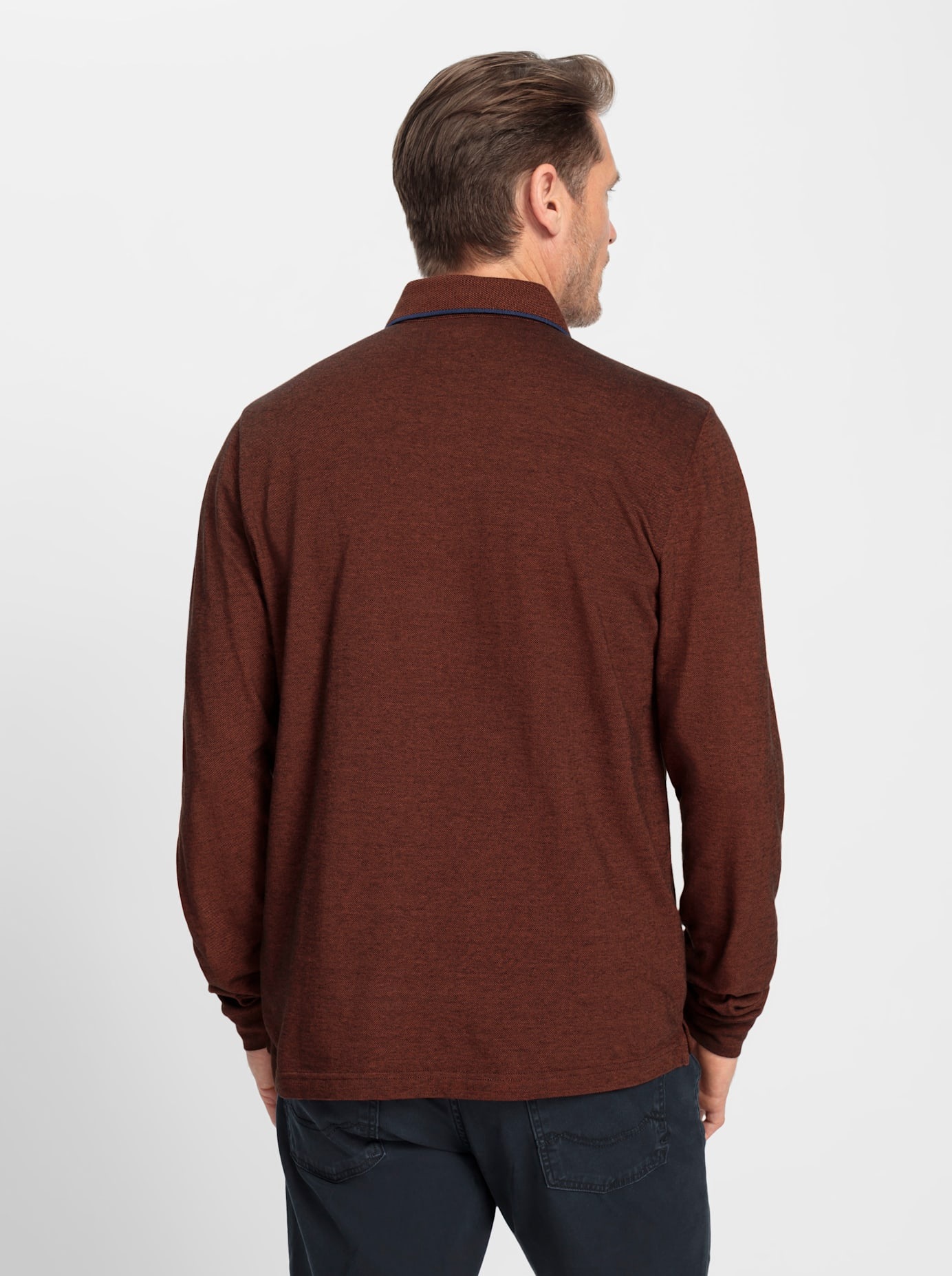 Catamaran Langarmshirt »Langarm-Poloshirt«, (1 tlg.)