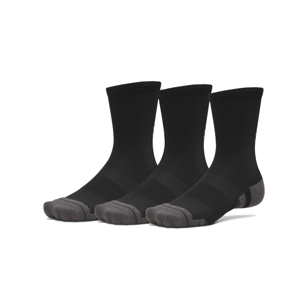 Under Armour Sportsocken "NEW UA PERF TECH 3PK CREW" Packung, 3 Paar tlg. 3er-Pack, für sportliche Aktivitäten, angenehme Passform