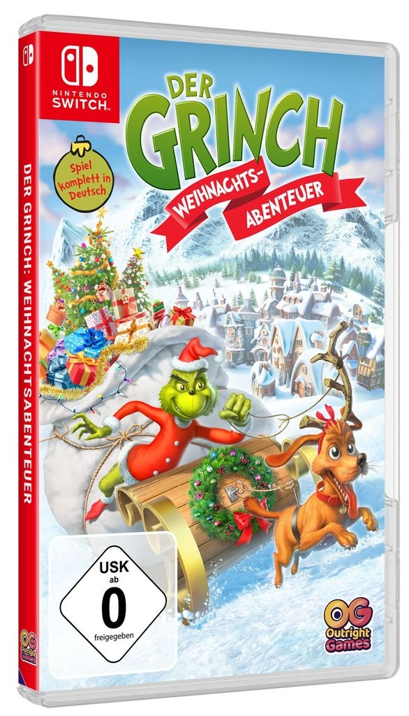 Outright Games Spielesoftware »Der Grinch - Weihnachtsabenteuer«, Nintendo Switch