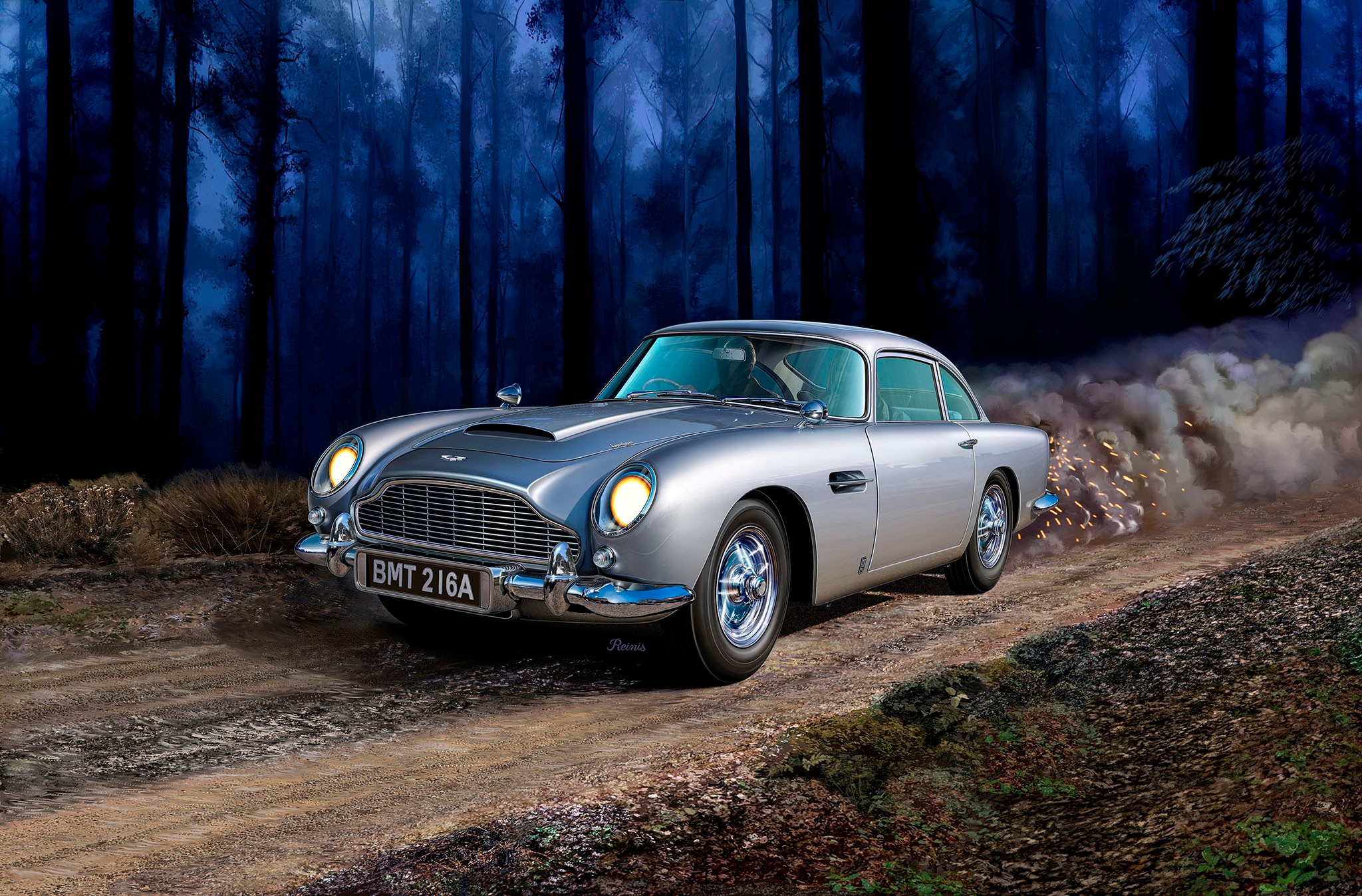 Revell® Modellbausatz »James Bond 007 Goldfinger Aston Martin DB5, Click System«, 1:24, Made in Europe