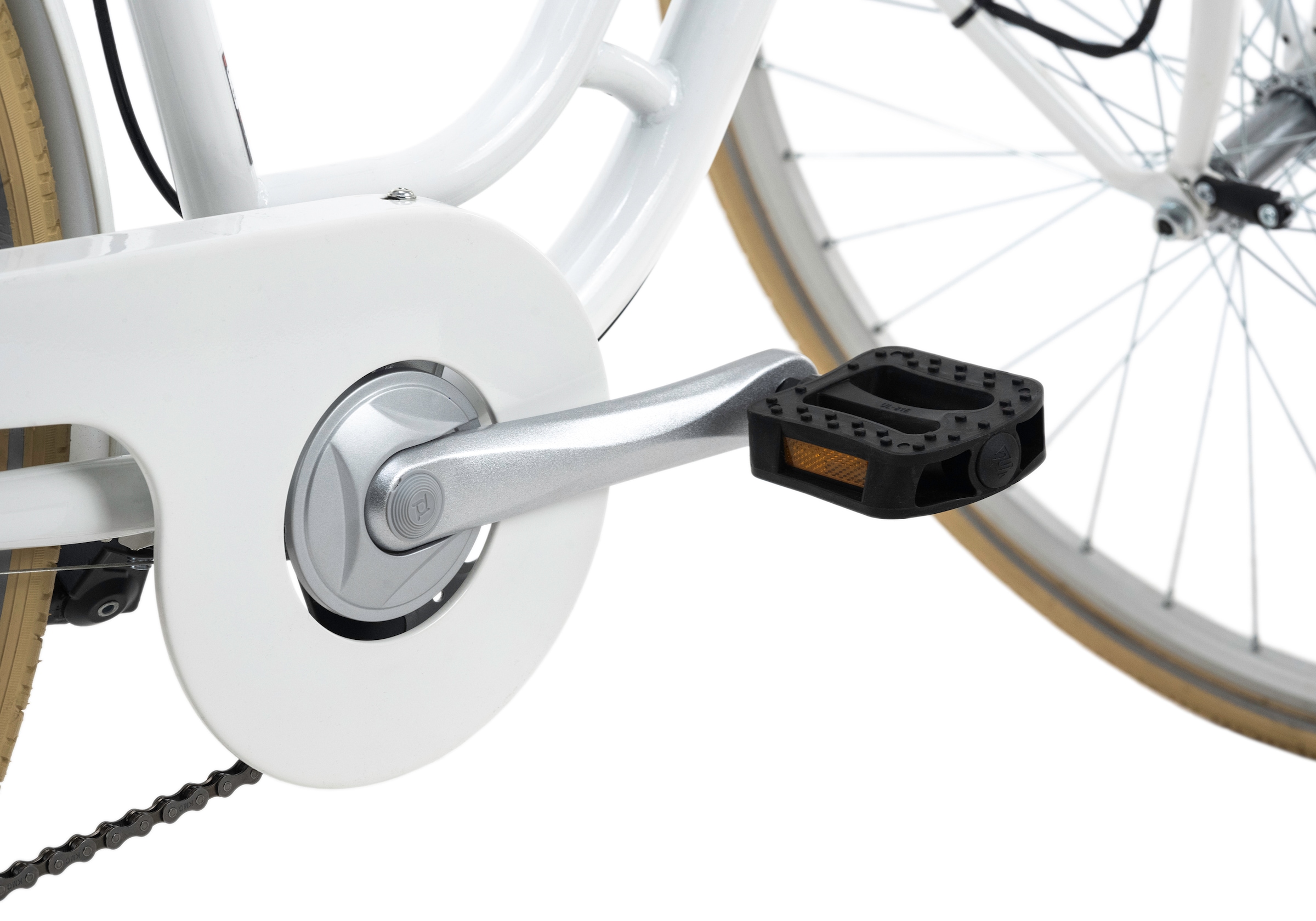 KS Cycling Cityrad »Swan«, 6 Gang, Shimano, Tourney Schaltwerk, Kettenschaltung, für Damen, Kettenschaltung