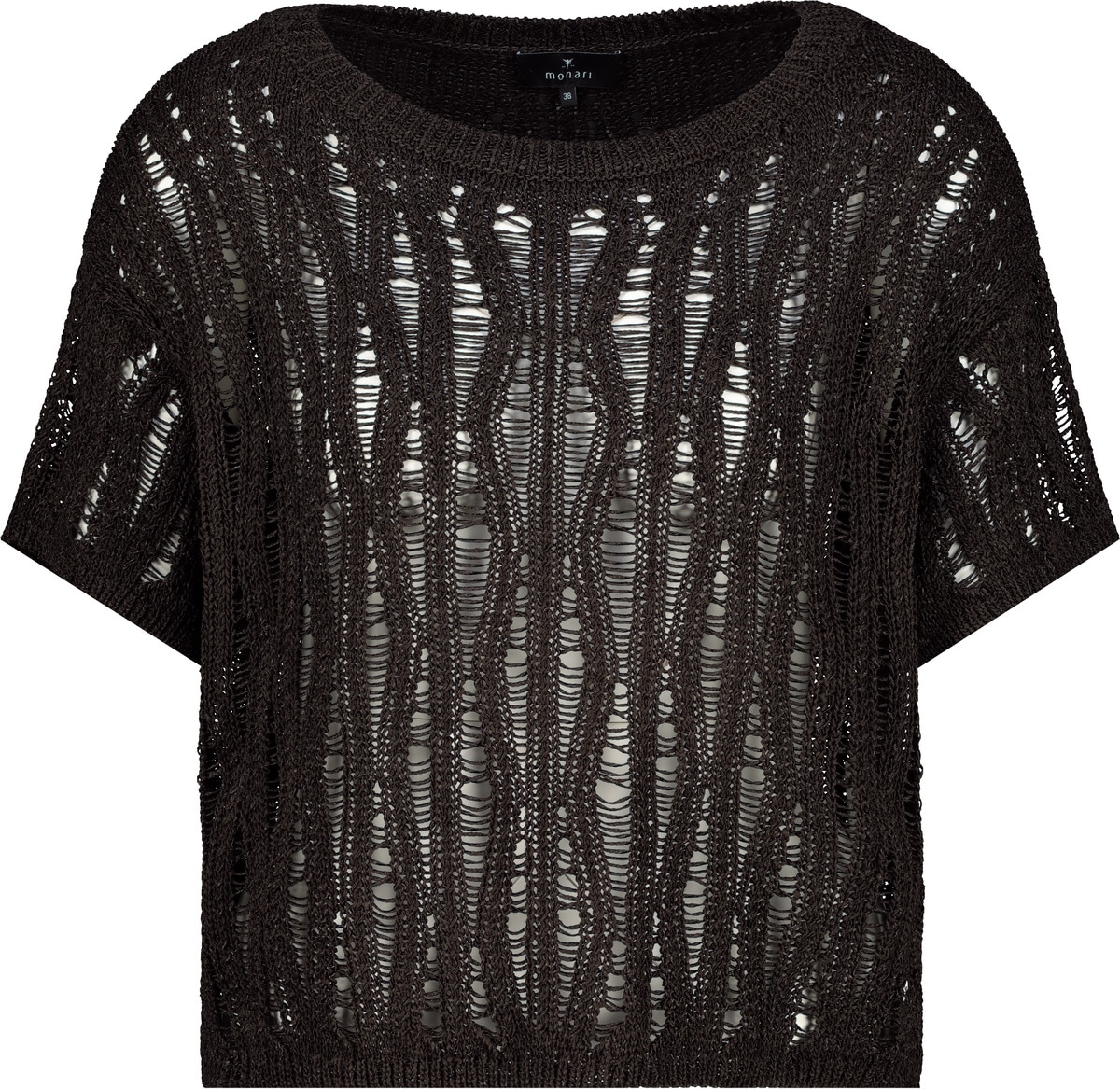 Monari Ajourpullover »Pullover Ajour« Regular fit mit Ajour-Strick