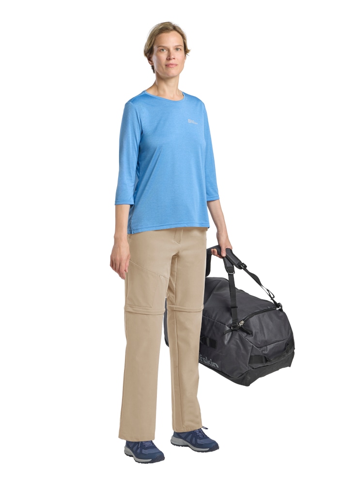 Jack Wolfskin Zip-off-Hose »PICO TRAIL ZIP OFF PANTS W«  Zip-Off Trekkinghose, strapazierfähig, atmungsaktiv