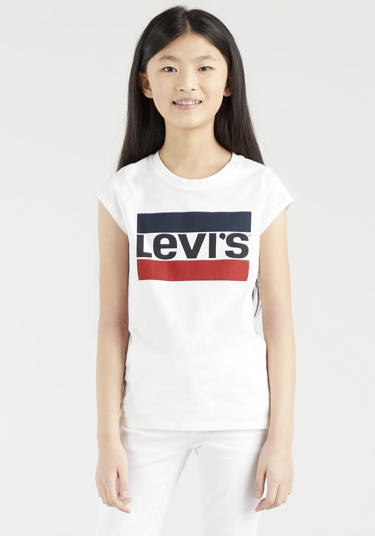 Canotta A Costine Levi's LVG Meet And Greet Per Bambine E Ragazze