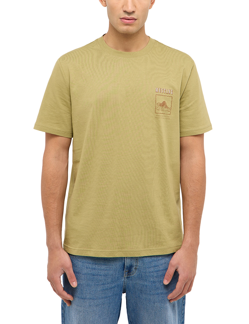 MUSTANG Kurzarmshirt "Herren Style Austin"