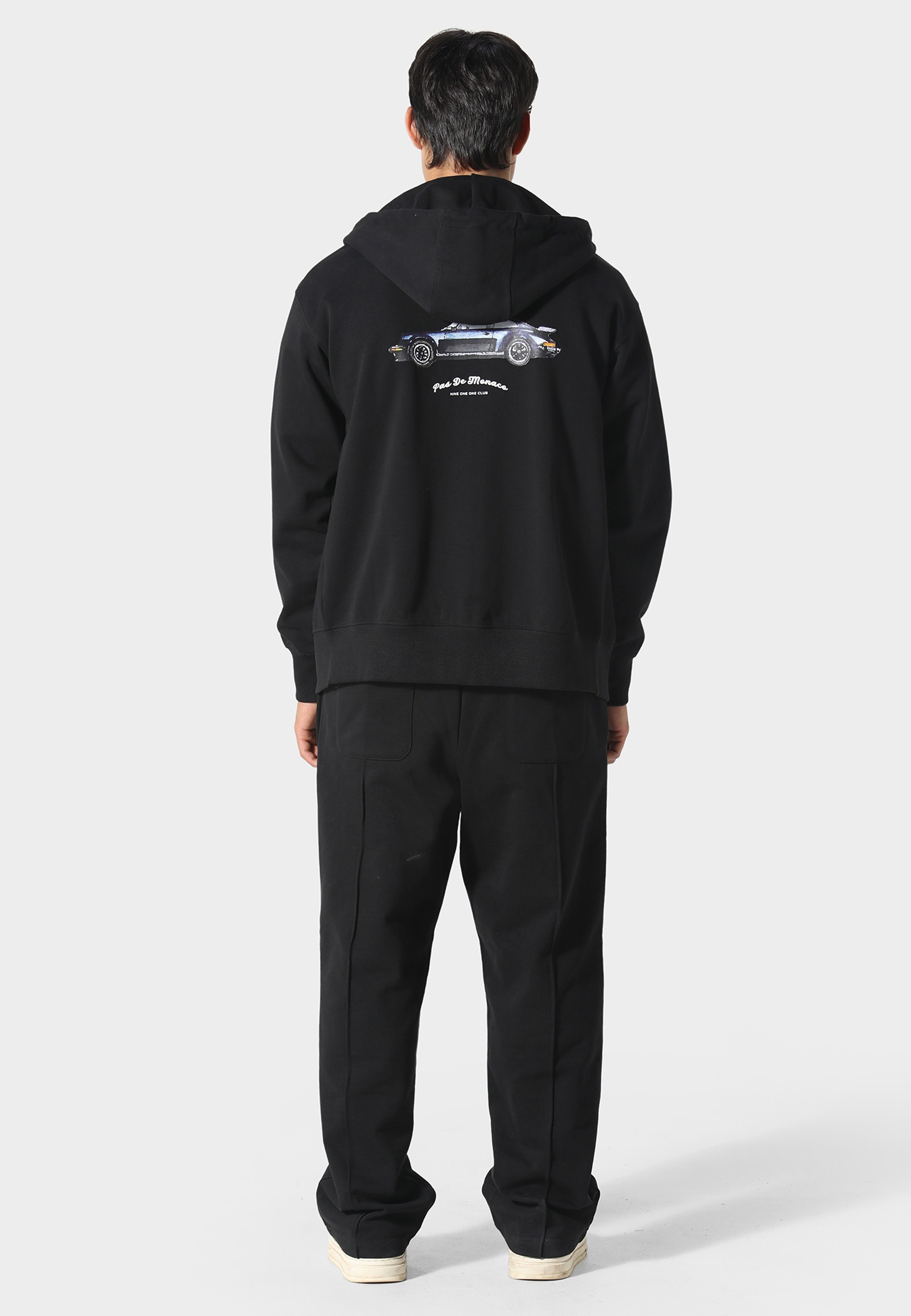 Pas De Monaco Kapuzenpullover »Pas De Monaco NOIR CARRERA HOODY« 1