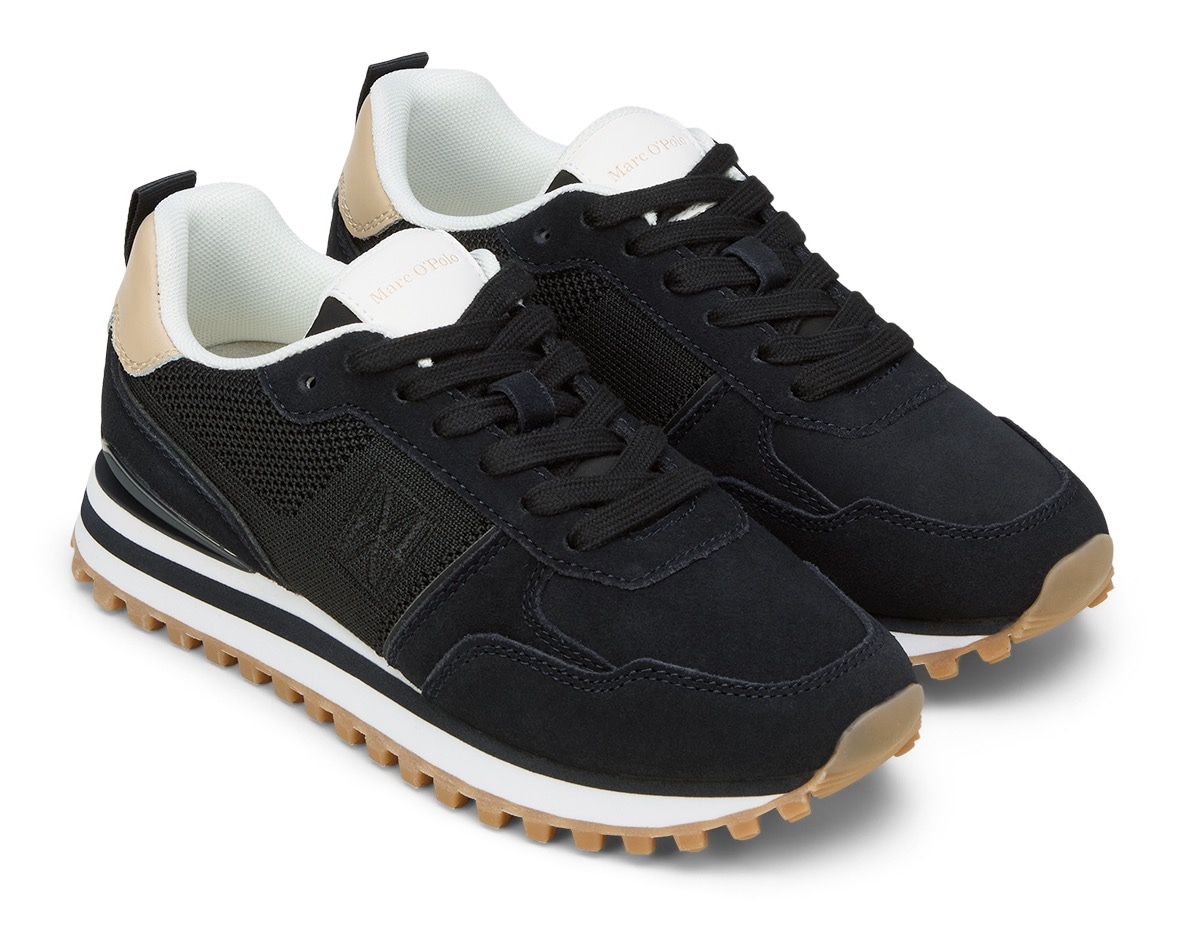 Marc O'Polo Sneaker »Bjorna«  Schnürschuh, Halbschuh, Freizeitsneaker mit Memory Foam Innensohle
