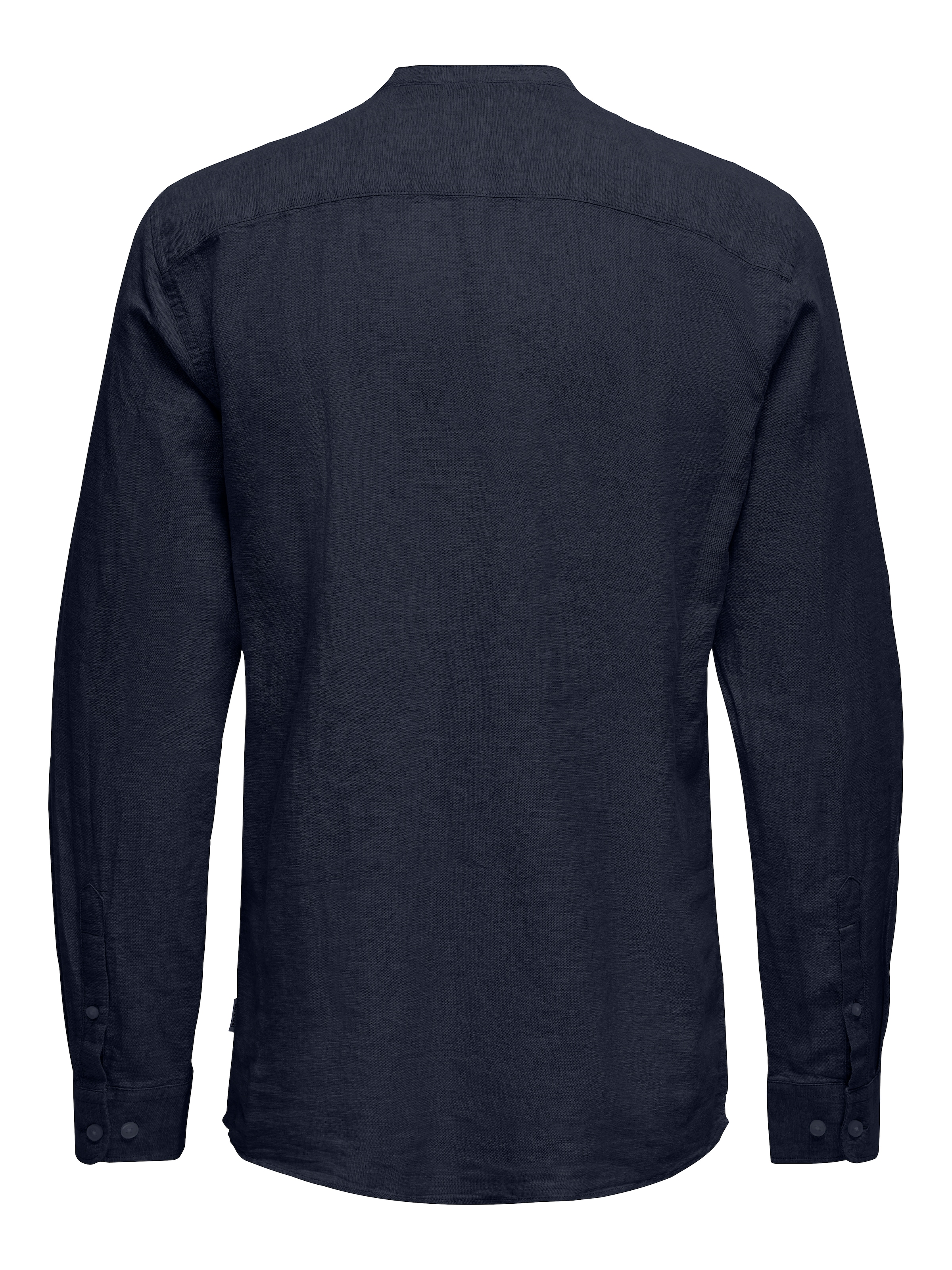 ONLY & SONS Langarmhemd »ONSCAIDEN LS SOLID LINEN MAO SHIRT NOOS«