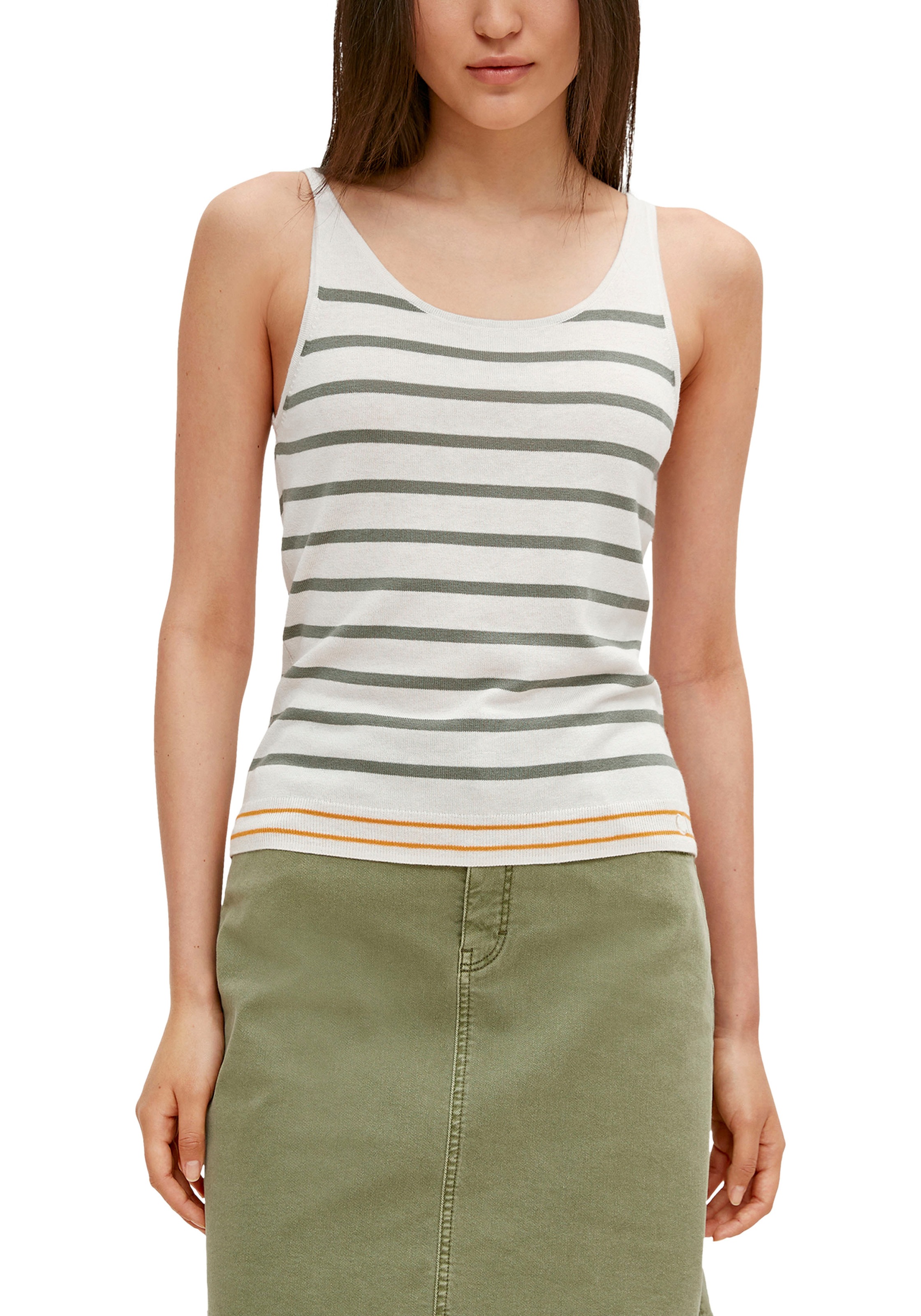 Comma Tanktop, in Ringeloptik kaufen