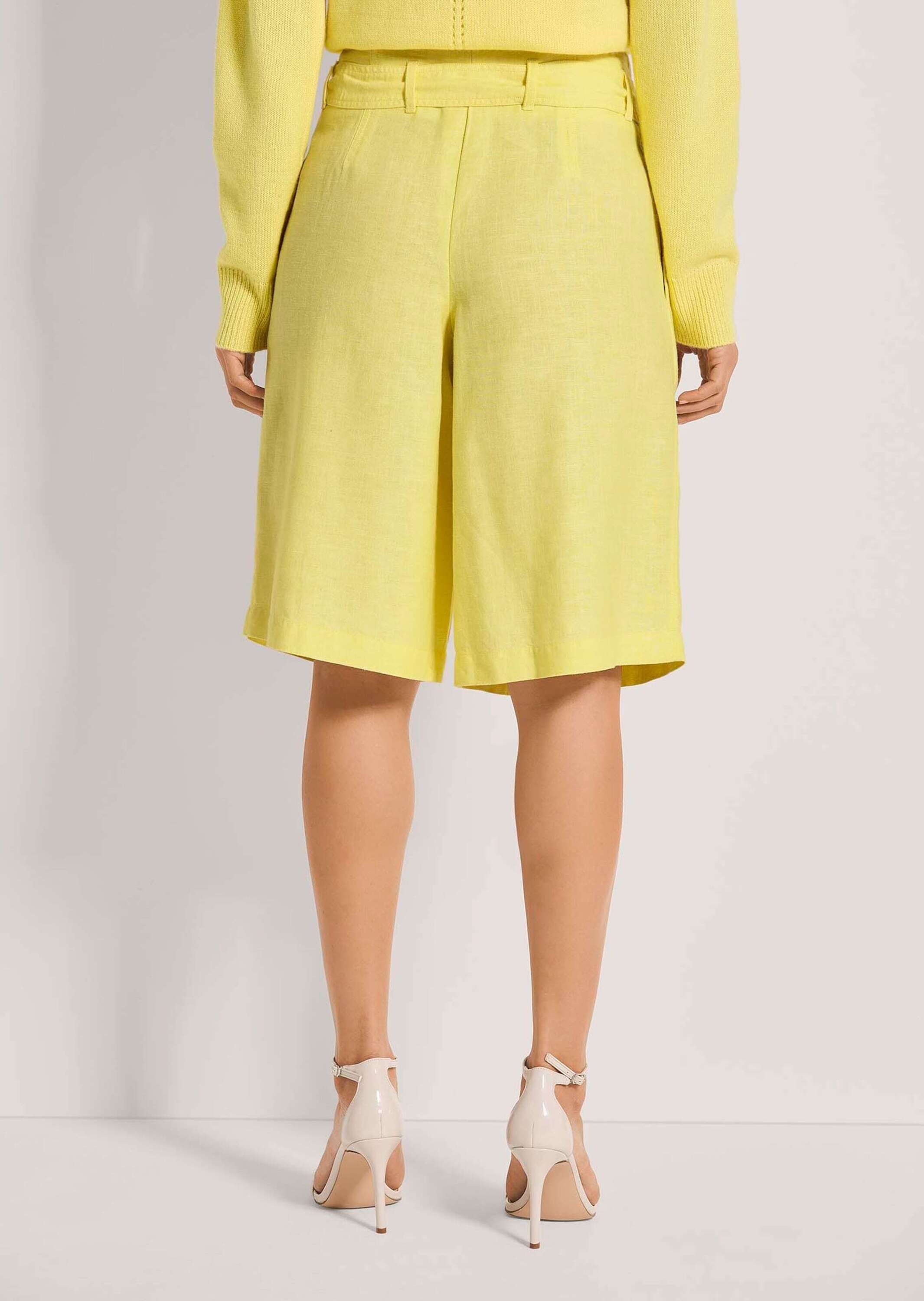 MADELEINE Bermudas »Bermuda Highwaist-Bermudas aus Leinen«