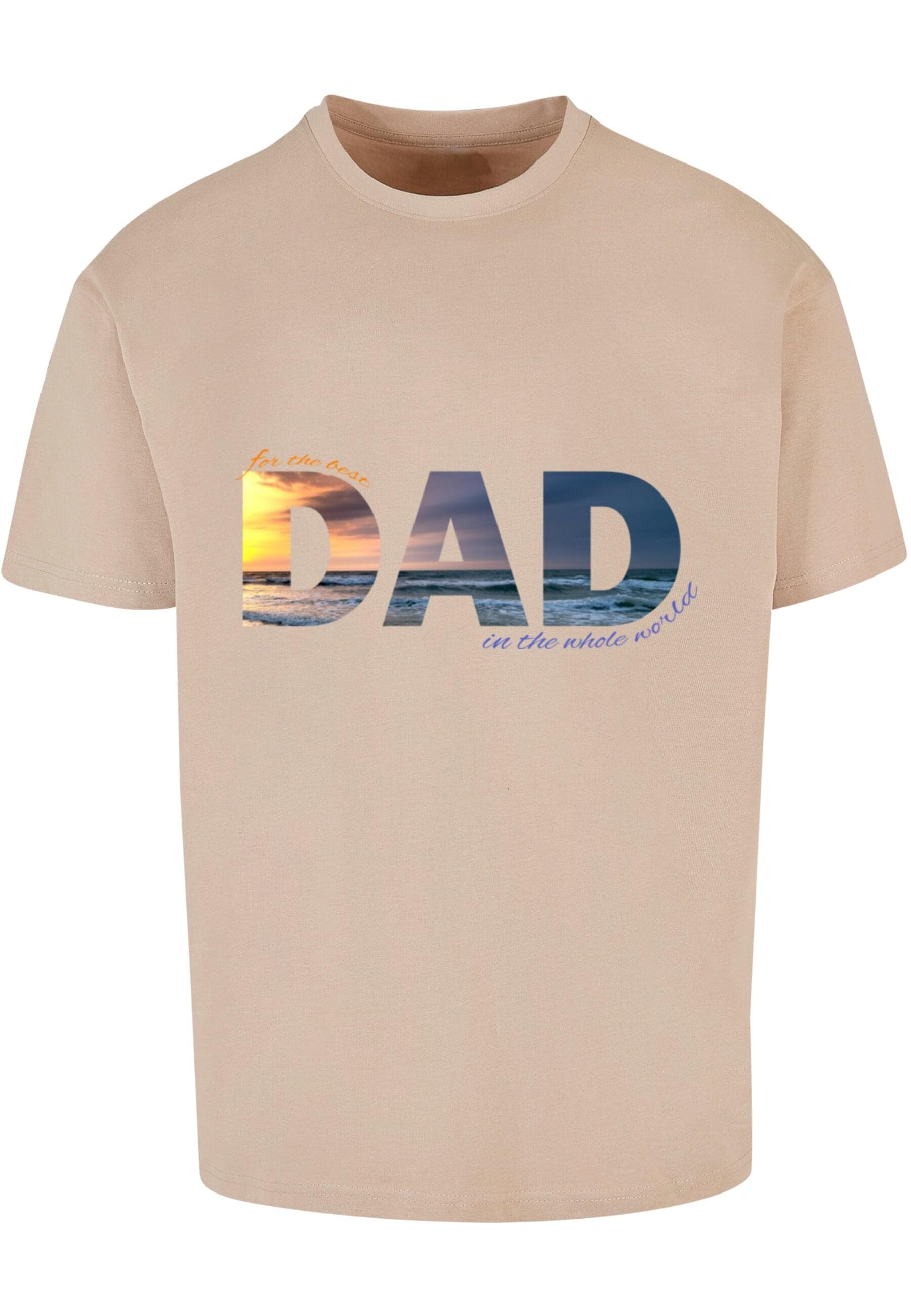 T-Shirt »Merchcode Herren For The Best Dad Heavy Oversize Tee«, (1 tlg.)