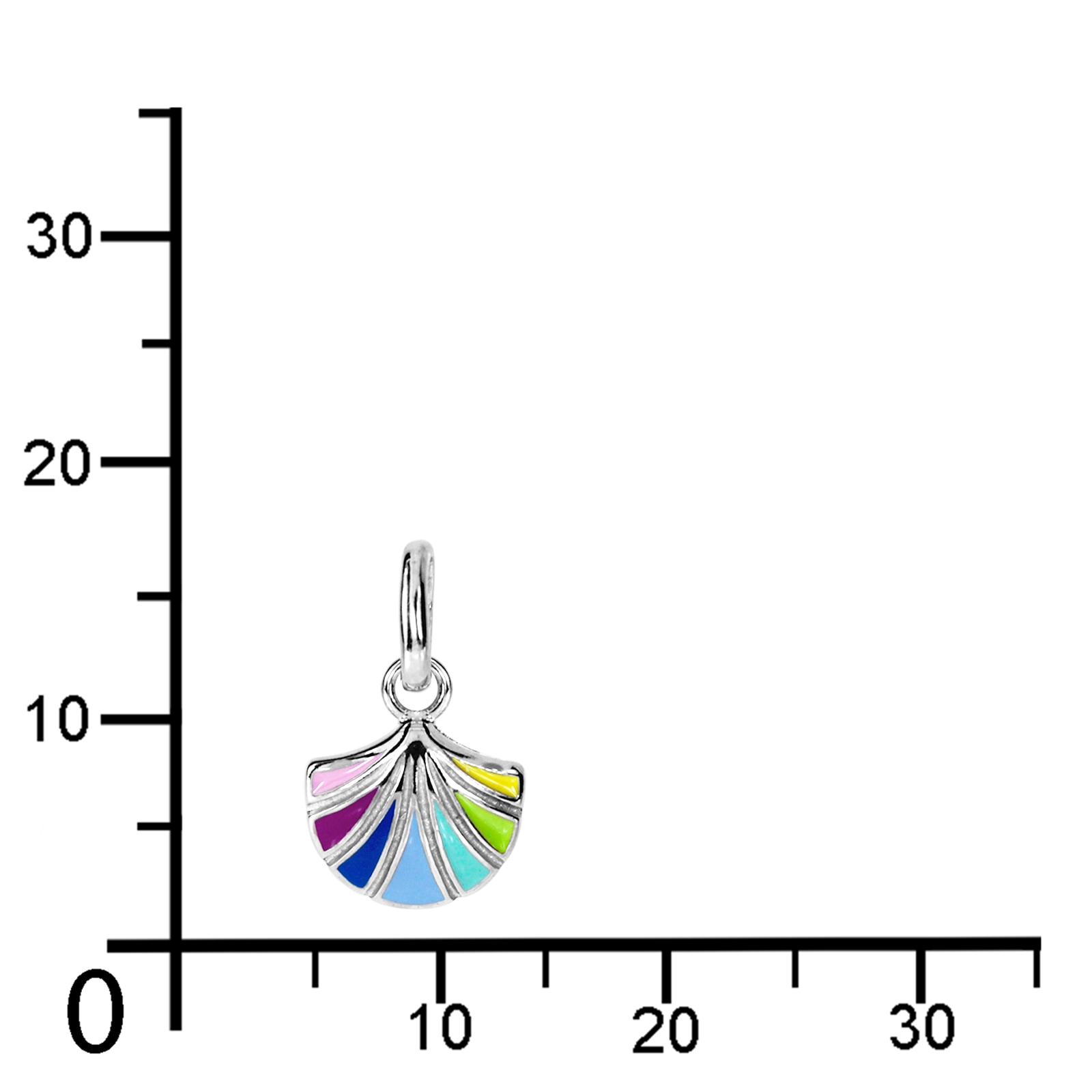 OSTSEE-SCHMUCK Kettenanhänger »Ostsee-Schmuck Anhänger Blüte Anhänger Blüte«, (1 tlg.)