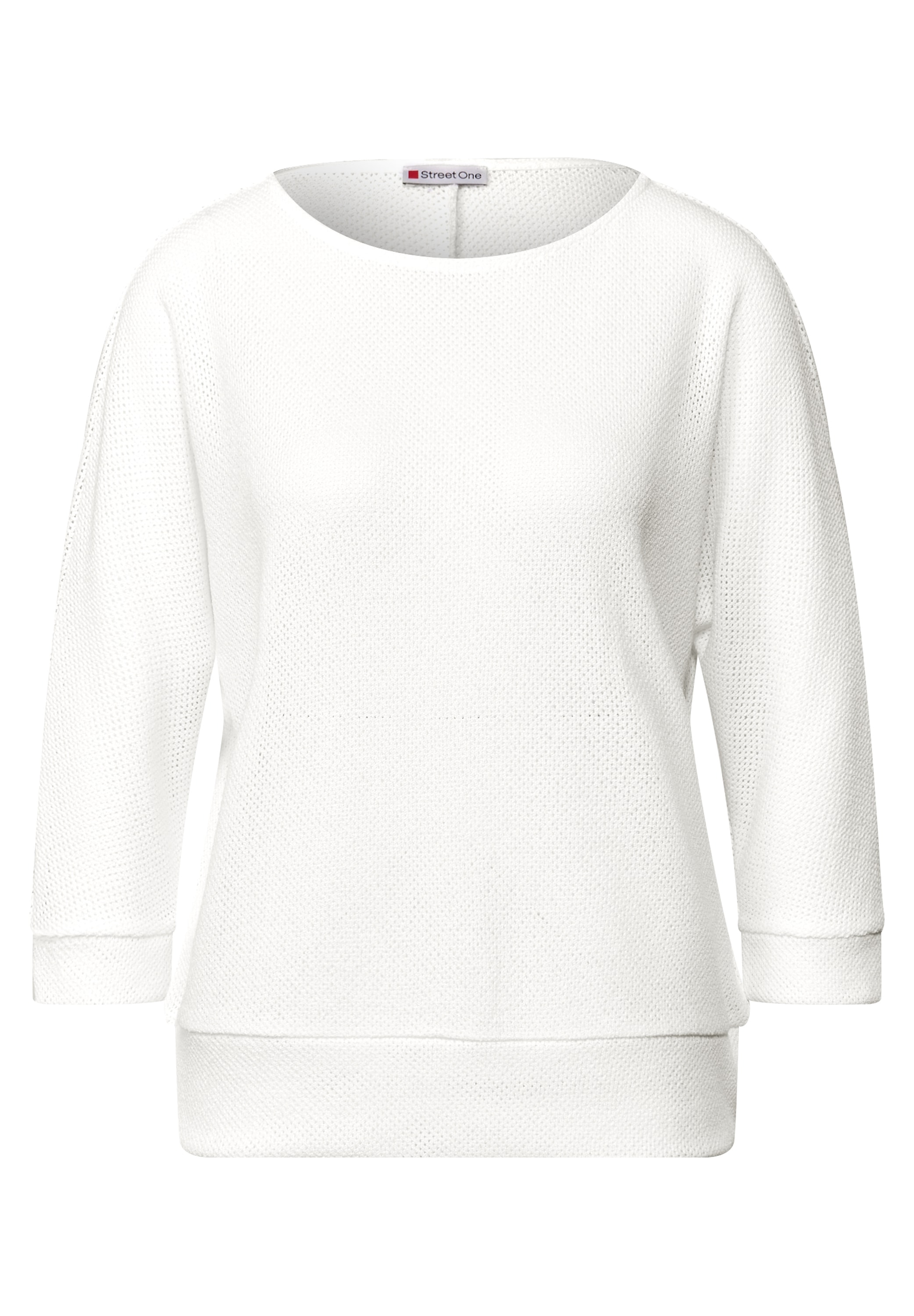 STREET ONE T-Shirt, mit U-Boot-Ausschnitt
