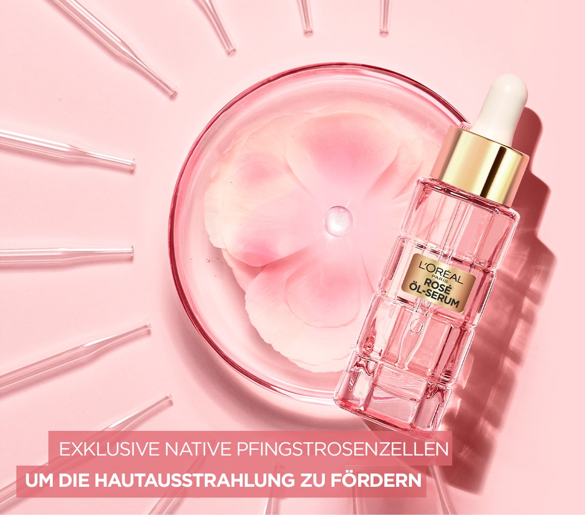 L'ORÉAL PARIS Gesichtsserum »Age Perfect GoldenAge Rosé-Öl Serum«, mit hoher Wirksamkeit