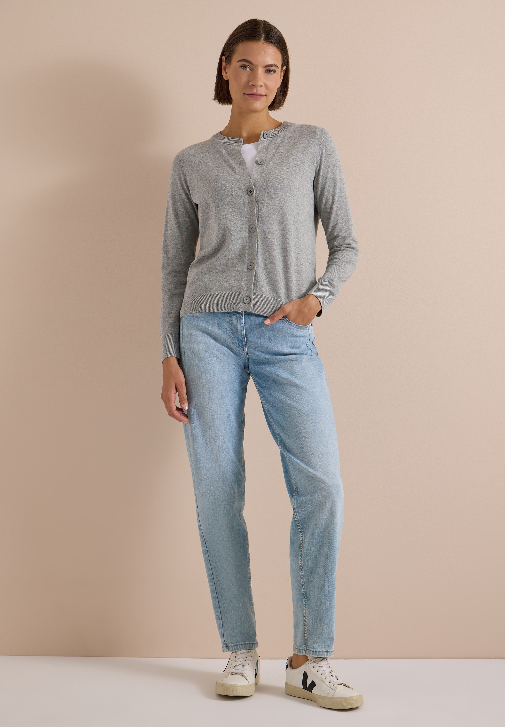Cecil Cardigan mit Knopfleiste