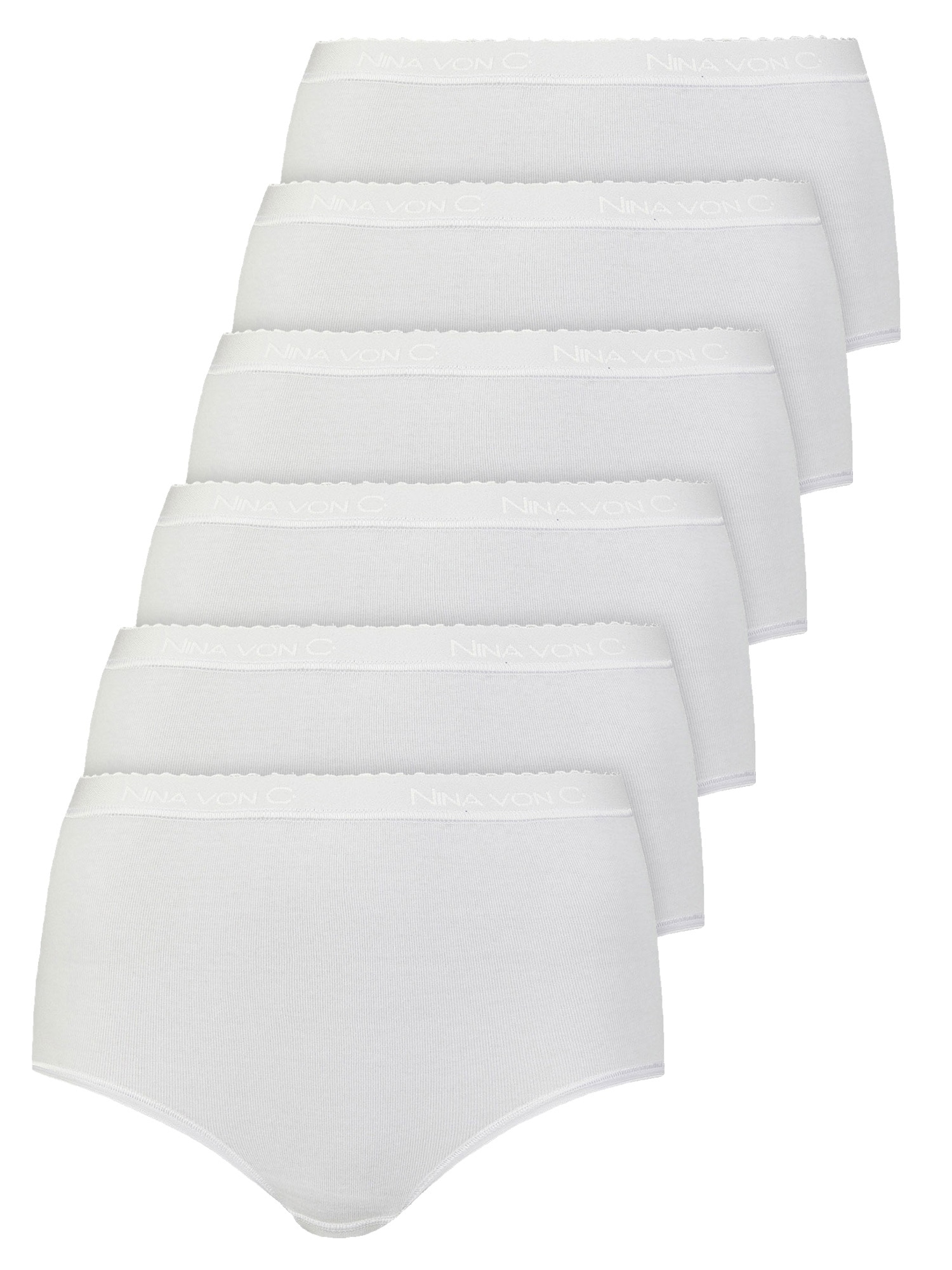 Nina Von C. Taillenshaper "6er Pack Damen Taillenslip Slipboutique"
