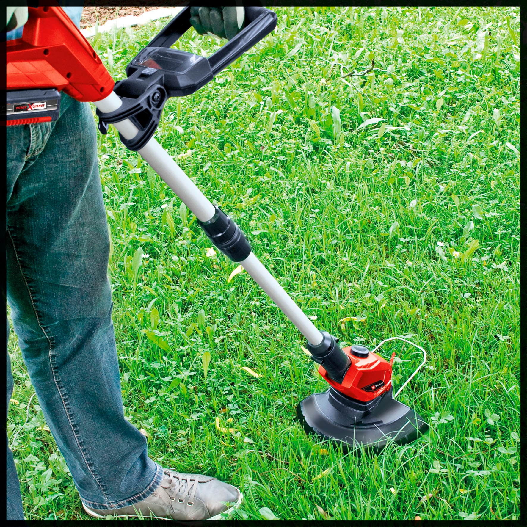 Einhell Akku-Rasentrimmer »»GE-CT 18 Li (1x 2,5 Ah)««, Inkl. Akku und Ladegerät