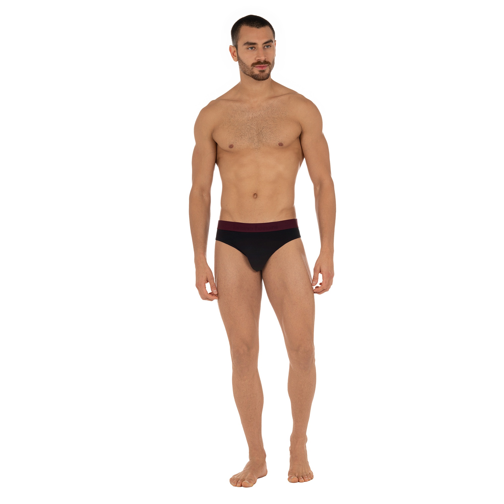Bruno Banani Slip »Flowing«, (2er Pack), mit Logobund