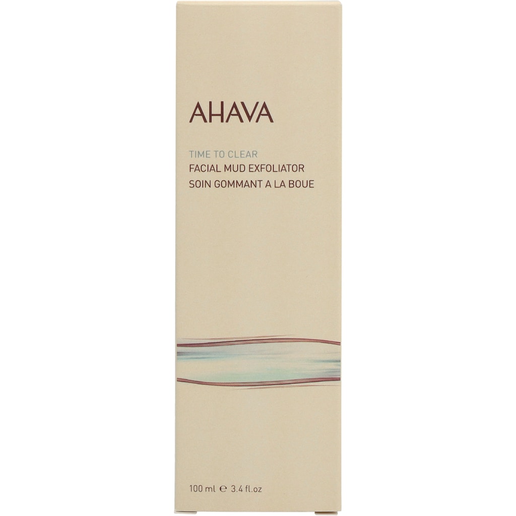 Facial Clear To »Time Mud AHAVA Gesichts-Reinigungsschaum Exfoliator«