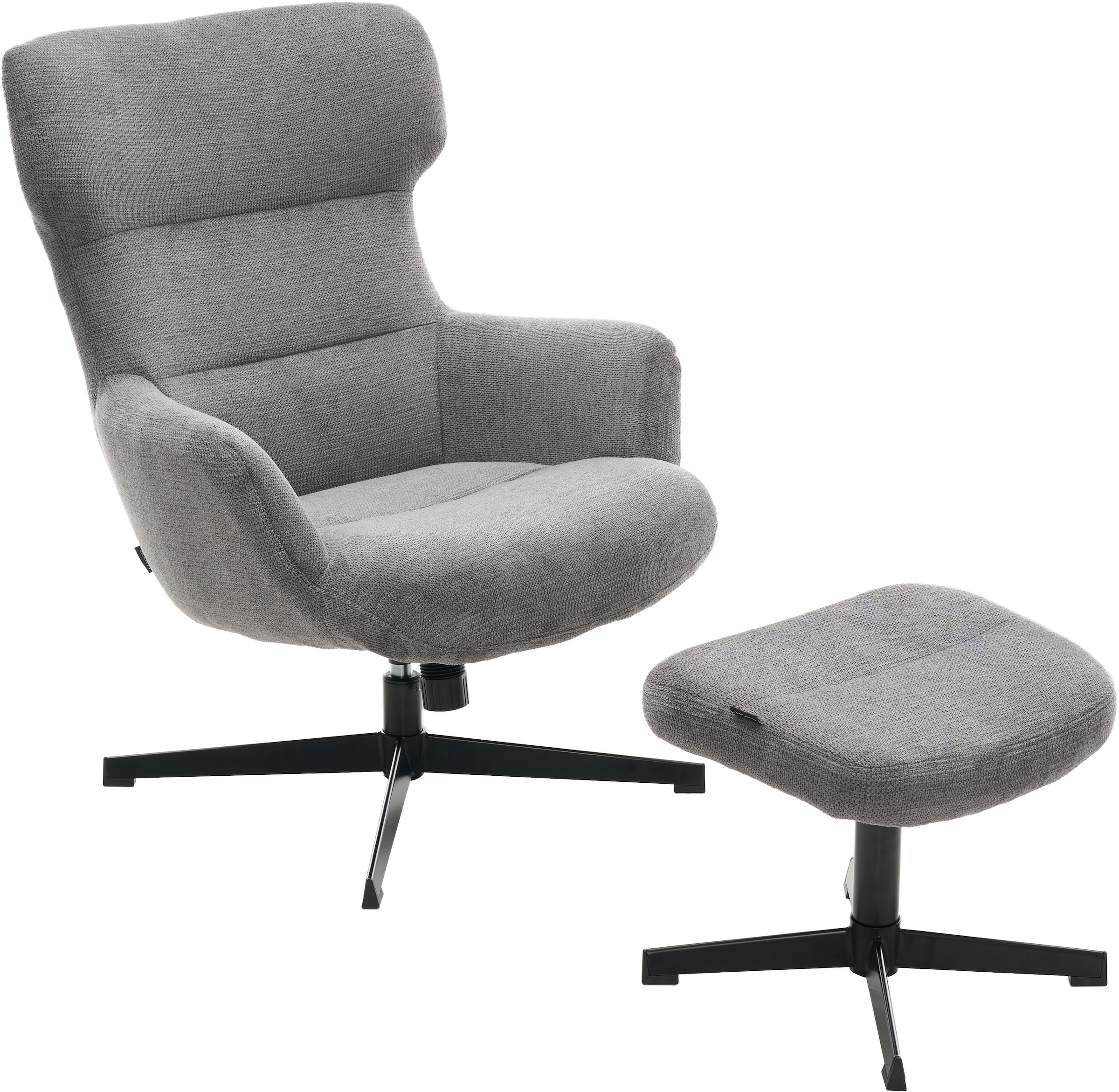 Home affaire Sessel "Clarah Relaxsessel, TV-Sessel mit Hocker", 360 Grad dr günstig online kaufen