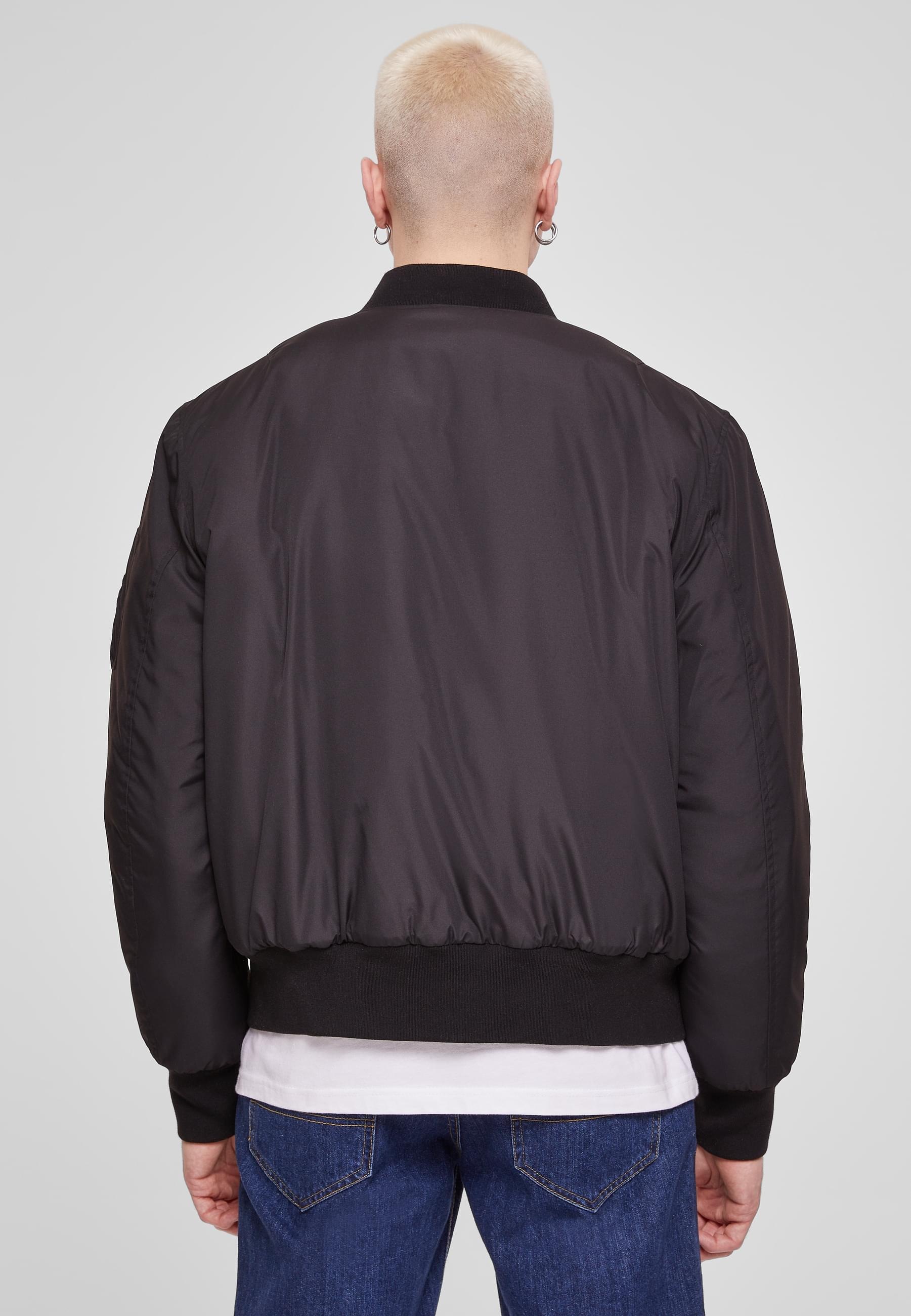 URBAN CLASSICS Allwetterjacke »Urban Classics Herren Recyclet Basic Bomber Jacket«, (1 St.), ohne Kapuze