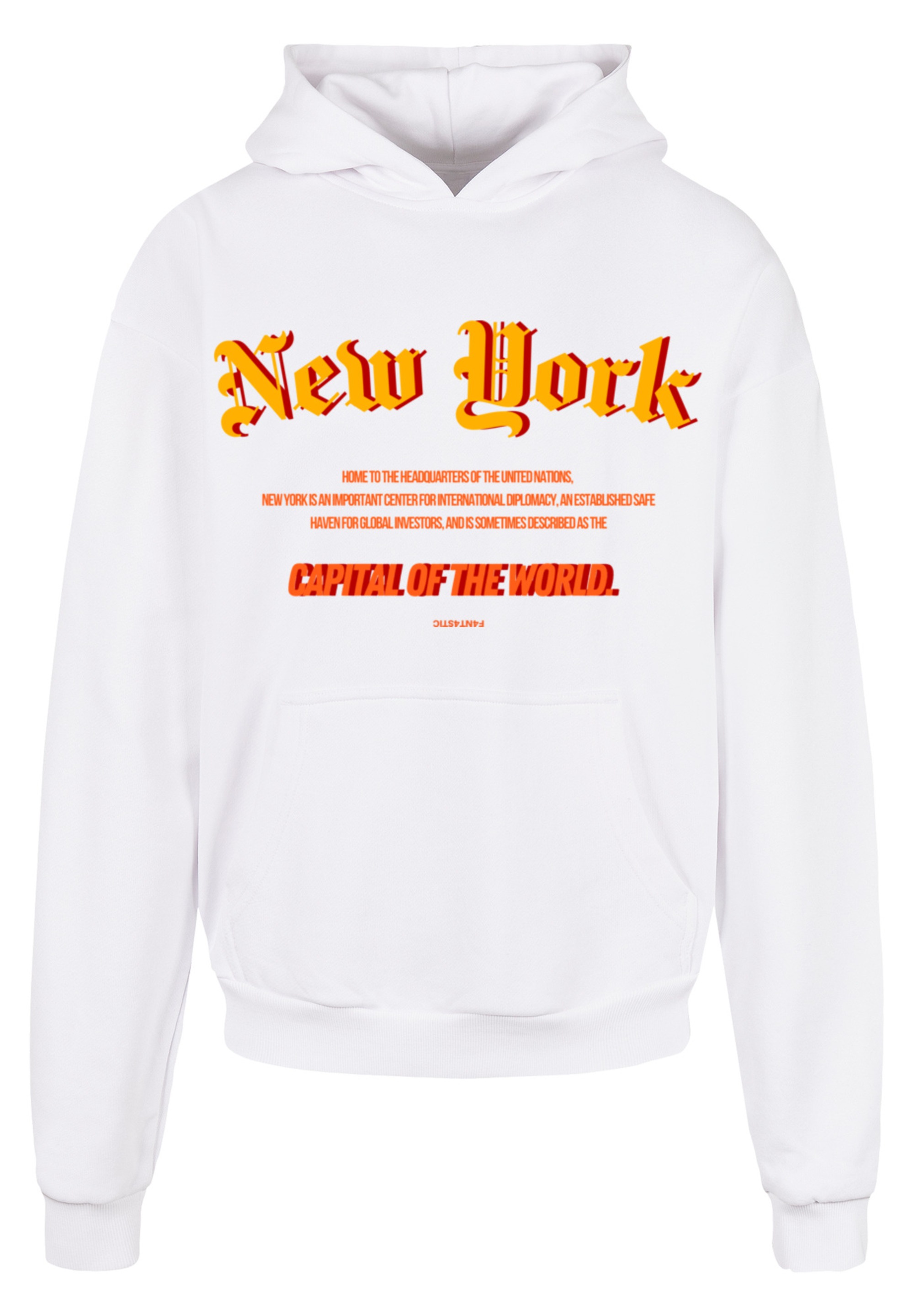 F4NT4STIC Kapuzenpullover »New York OVERSIZE HOODIE«, Print