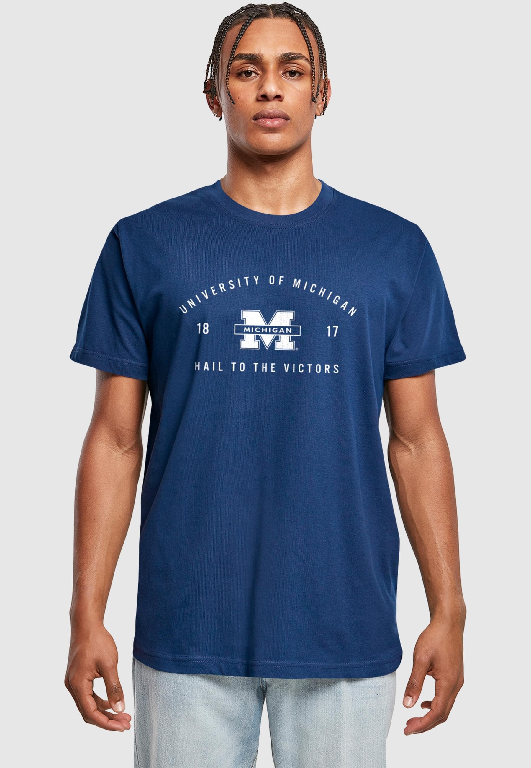 Thumbnail - Merchcode T-Shirt "Merchcode Michigan University - Hail To The Victors 1817 T-Shirt" 1 Stk. tlg.