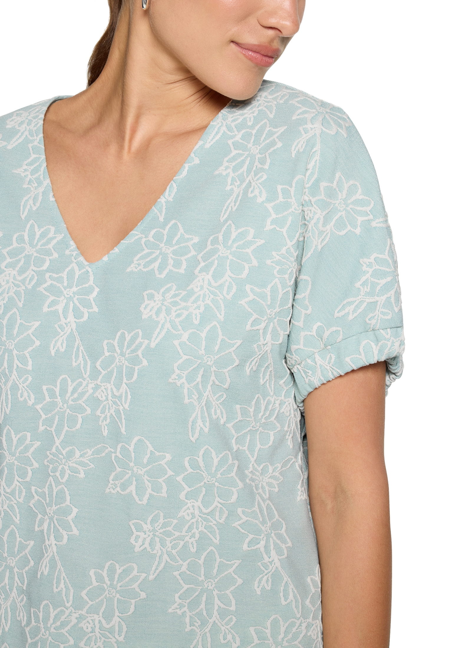Zero Kurzarmshirt »Damen kurzarm« 1 Struktur