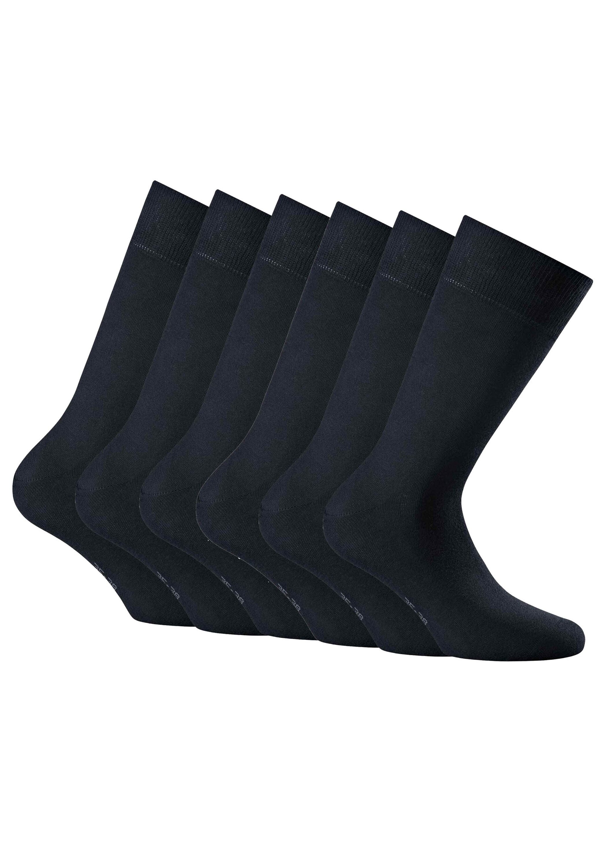 Rohner Socks Kurzsocken "Socken cotton II 6er Pack 6er Pack"