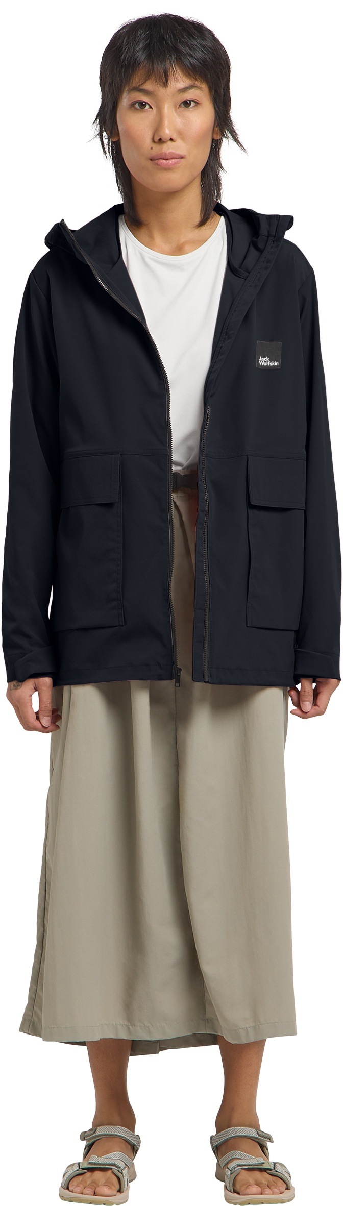 Thumbnail - Jack Wolfskin Funktionsjacke "TERRACADE JKT W" mit Kapuze