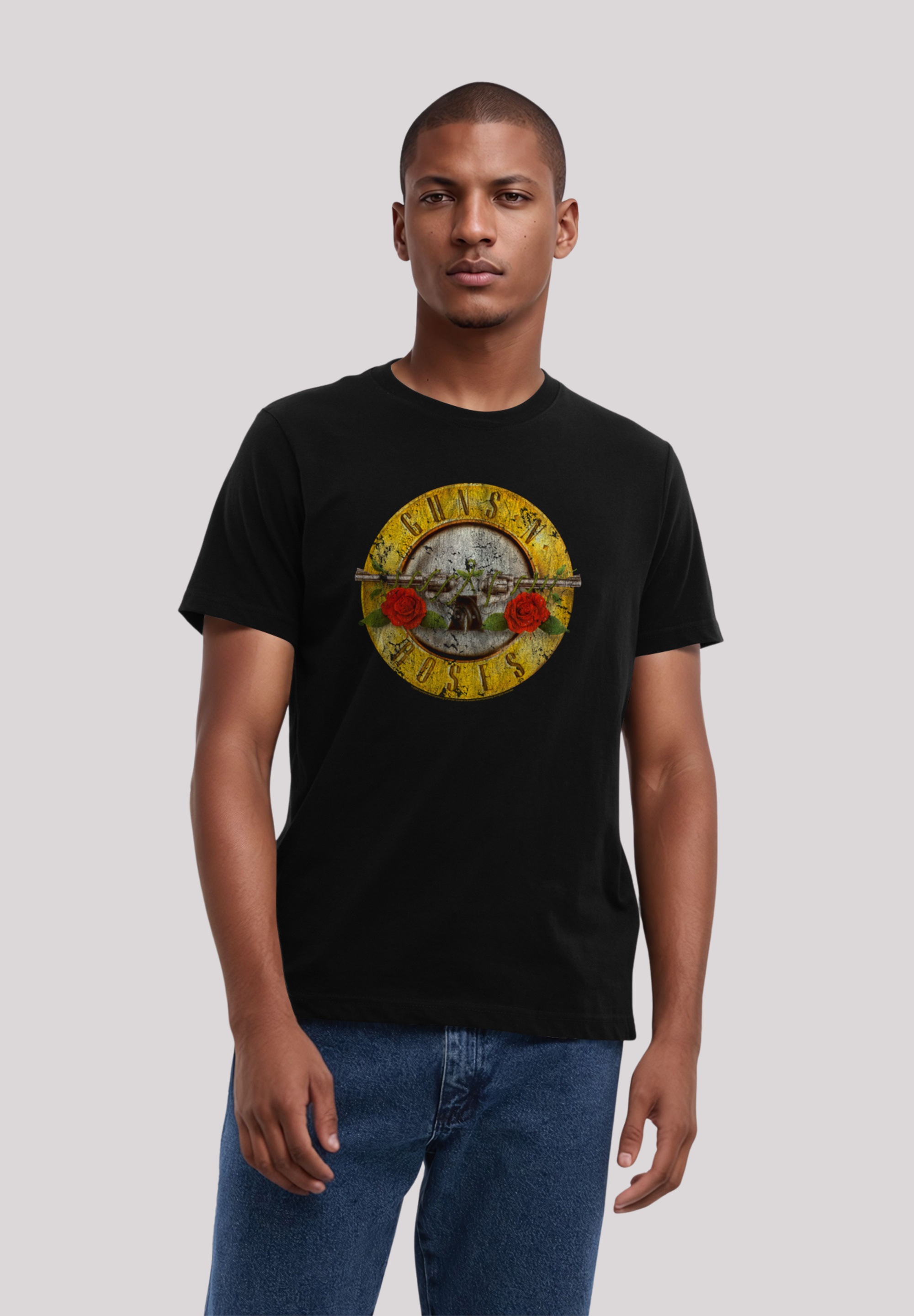 F4NT4STIC T-Shirt "Guns n Roses Vintage Bullet Logo", Premium Qualität Stre günstig online kaufen