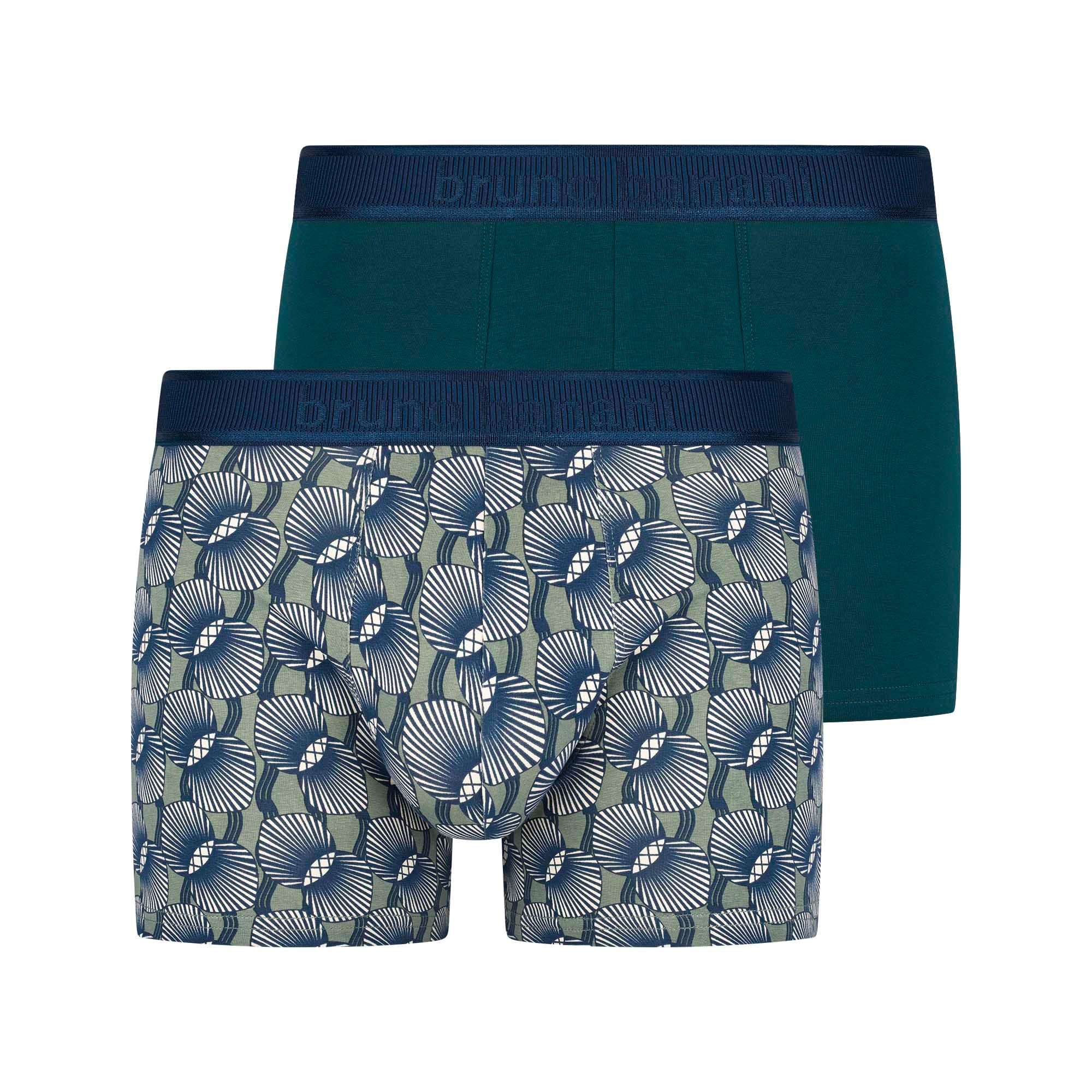 Bruno Banani Boxer "Scallop" 2er Pack, Baumwollmischung, elastisch günstig online kaufen