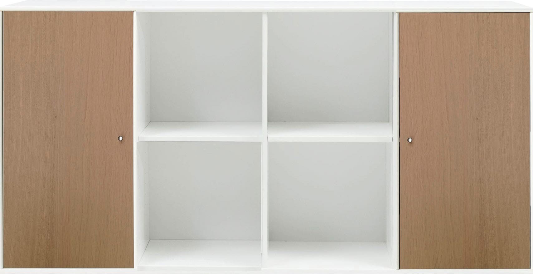 Hammel Furniture Sideboard »Mistral Kubus«, mit Türen, Wandmontage/stehend, Breite: 136 cm