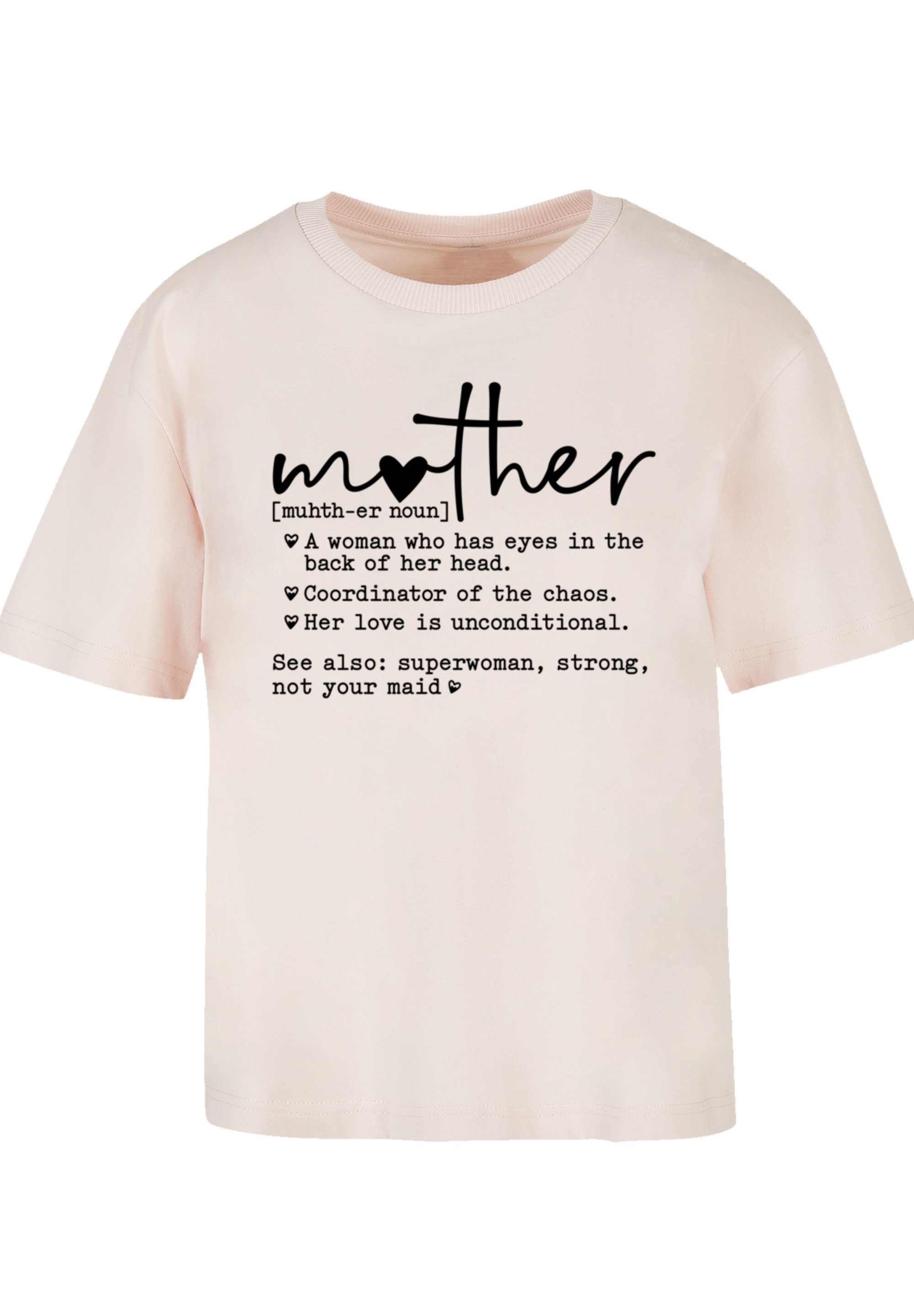 F4NT4STIC T-Shirt »Muttertag Superwoman Mama«, Premium Qualität