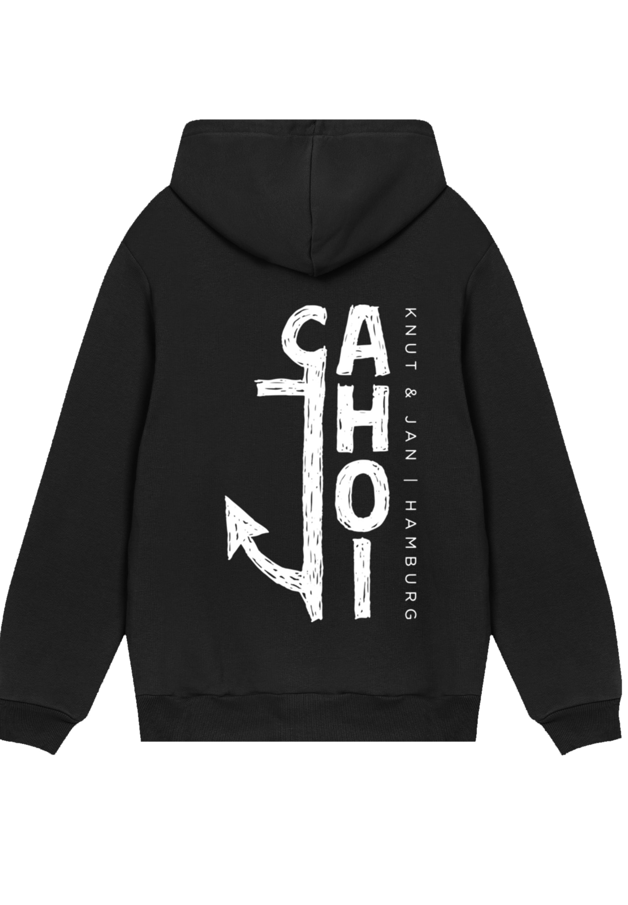 F4NT4STIC Kapuzenpullover »Knut & Jan Scribble Logo«, Premium Qualität, Knut & Jan Hamburg