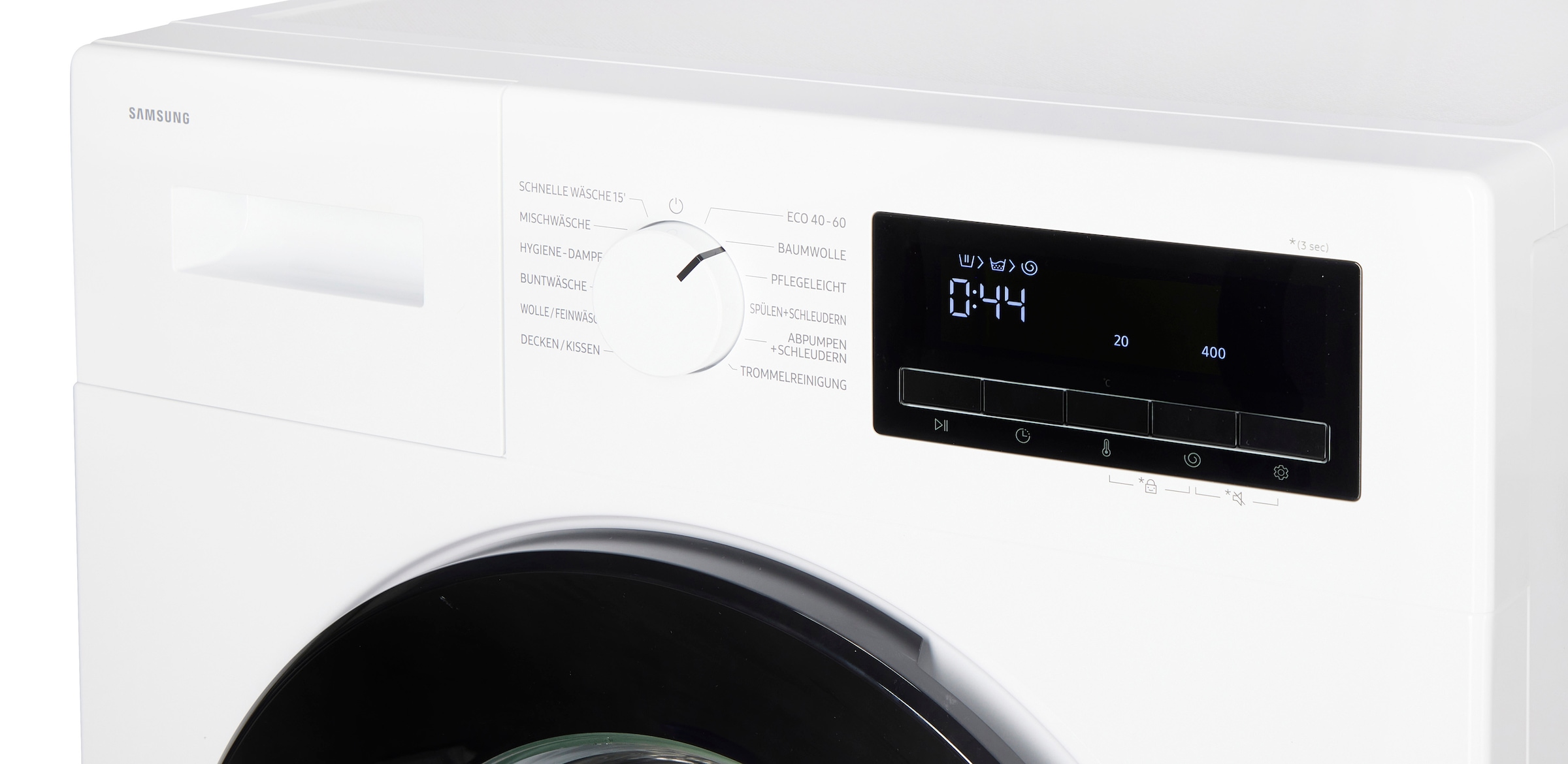 Samsung Waschmaschine »WW90FG3M05AW«, 9 kg, 1400 U/min