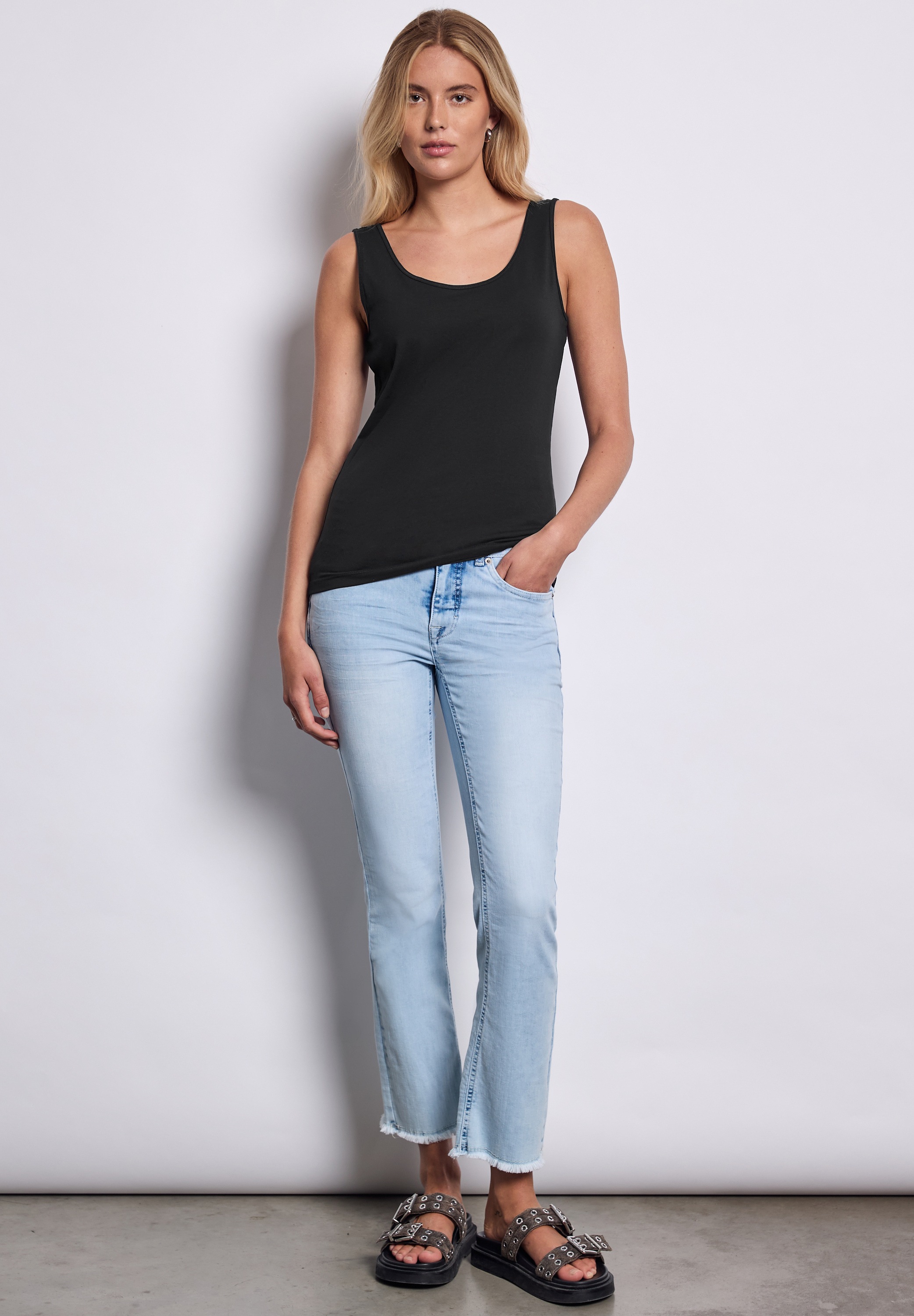 Thumbnail - STREET ONE STUDIO Trägertop im soften Baumwoll-Mix