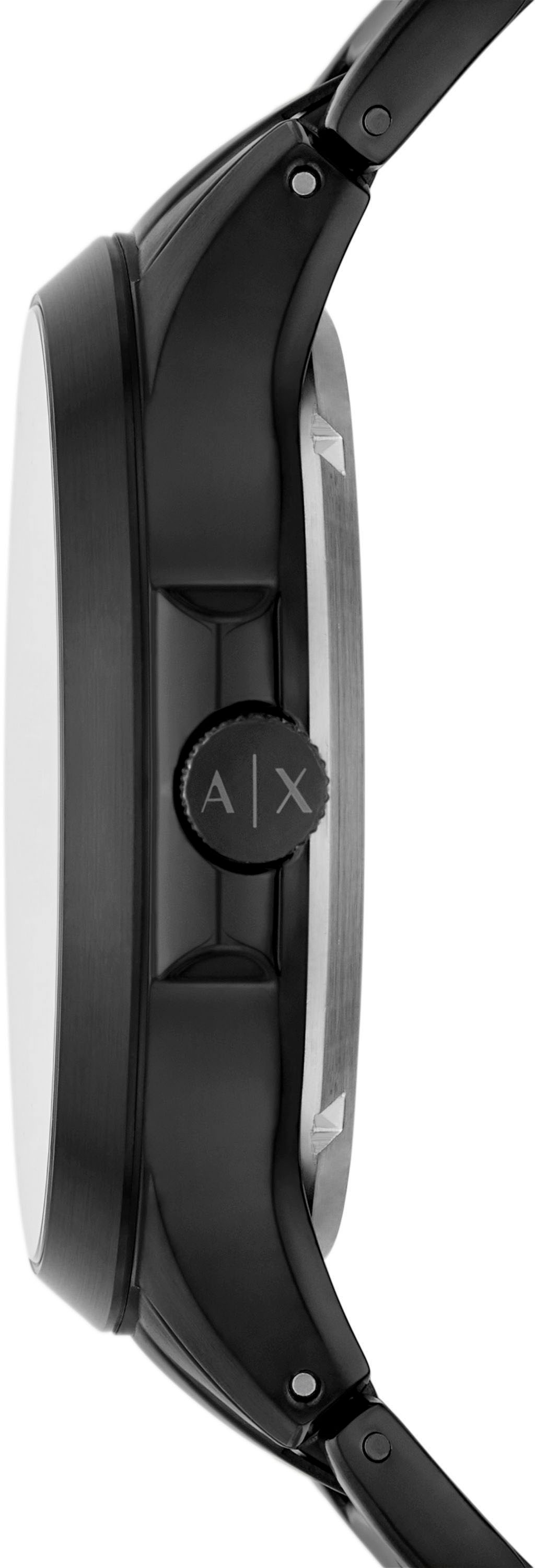 ARMANI EXCHANGE Automatikuhr, Armbanduhr,Herrenuhr,Edelstahl,mechanisch,skelettiertes Zifferblatt