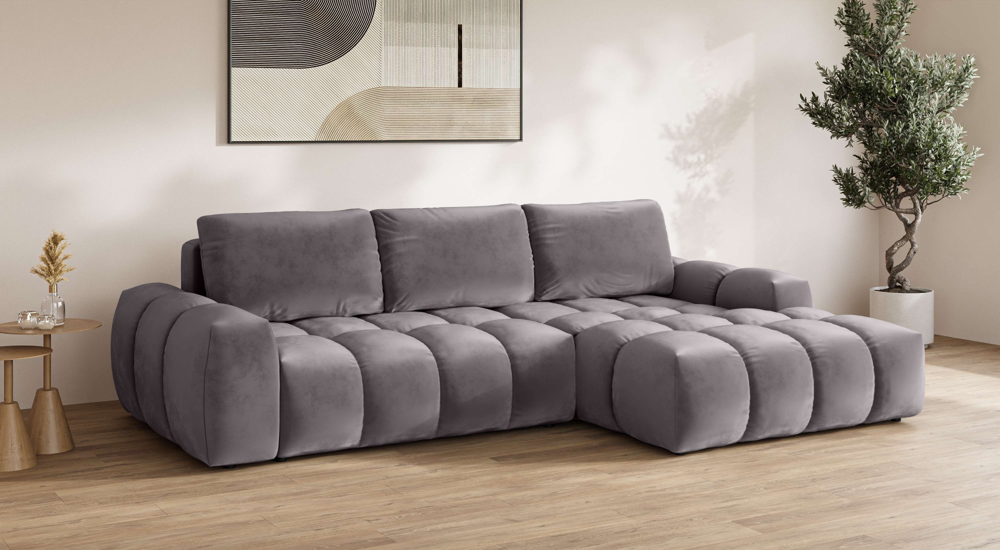 INOSIGN Ecksofa "AZITA klein optionale Schlafsofa mit Bettkasten, B/T/H: 27 günstig online kaufen
